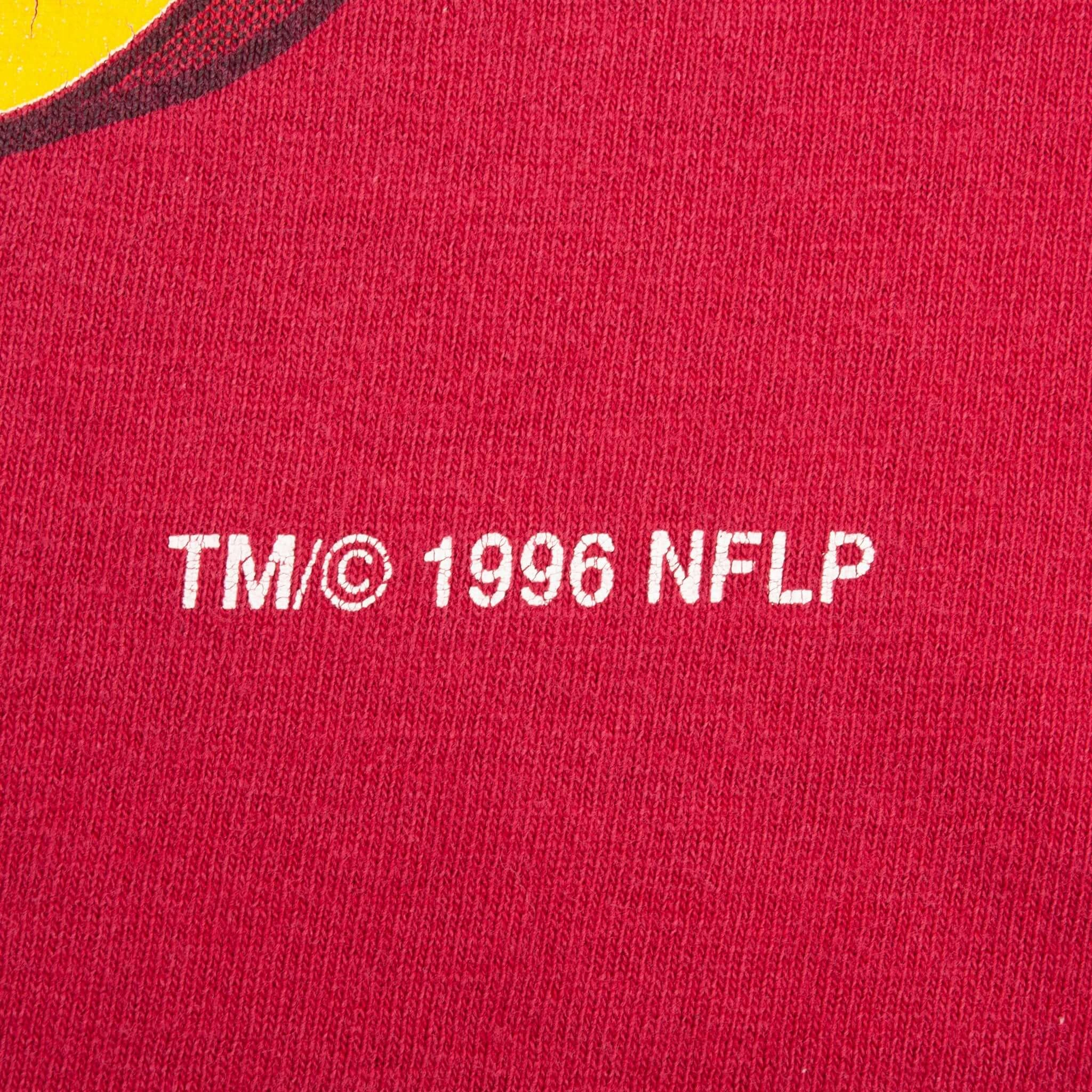 VINTAGE NFL WASHINGTON REDSKINS 1996 TEE SHIRT SIZE MEDIUM