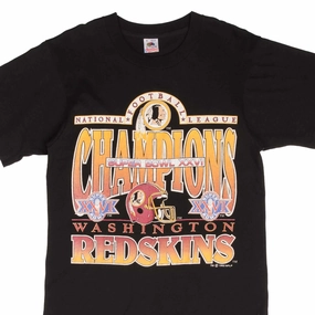 VINTAGE NFL WASHINGTON REDSKINS SUPER BOWL 1992 TEE SHIRT MEDIUM MADE IN USA