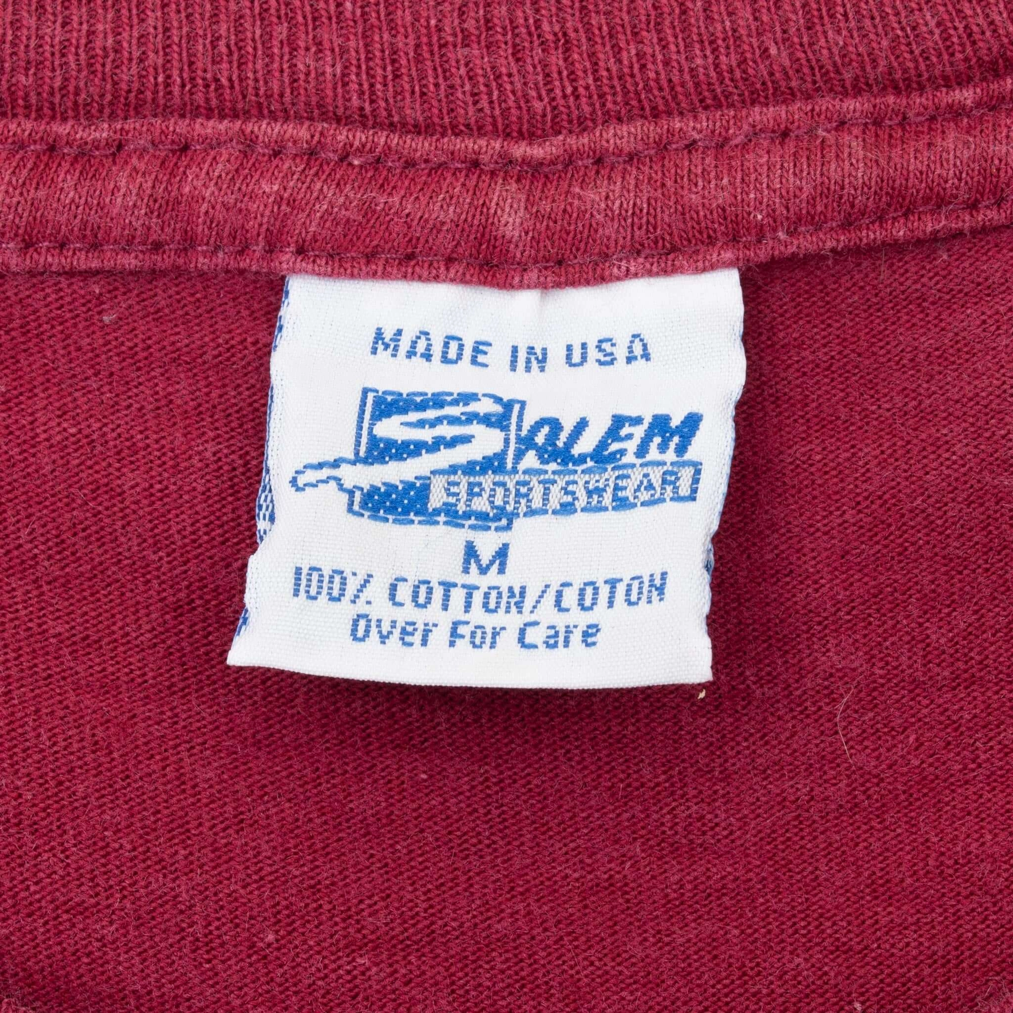 VINTAGE NFL WASHINGTON REDSKINS SUPER BOWL 1992 TEE SHIRT SMALL MADE IN USA