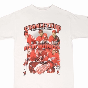 VINTAGE NHL DETROIT RED WINGS STANLEY CUP CHAMPIONS 1997 TEE SHIRT SIZE MEDIUM