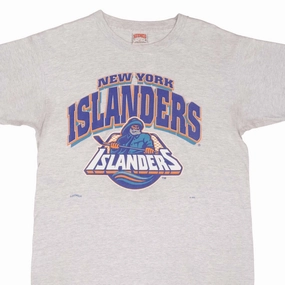 VINTAGE NHL NEW YORK ISLANDERS 1990S TEE SHIRT SIZE XL MADE IN USA