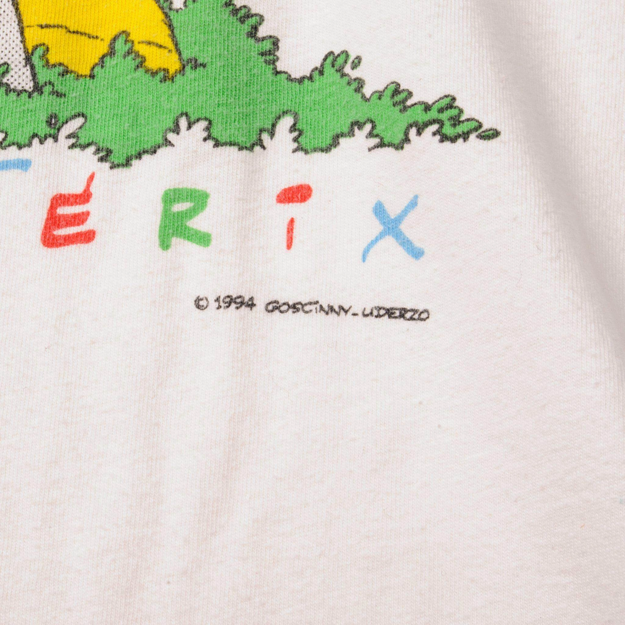 VINTAGE PARC ASTERIX TEE SHIRT 1994 SIZE MEDIUM