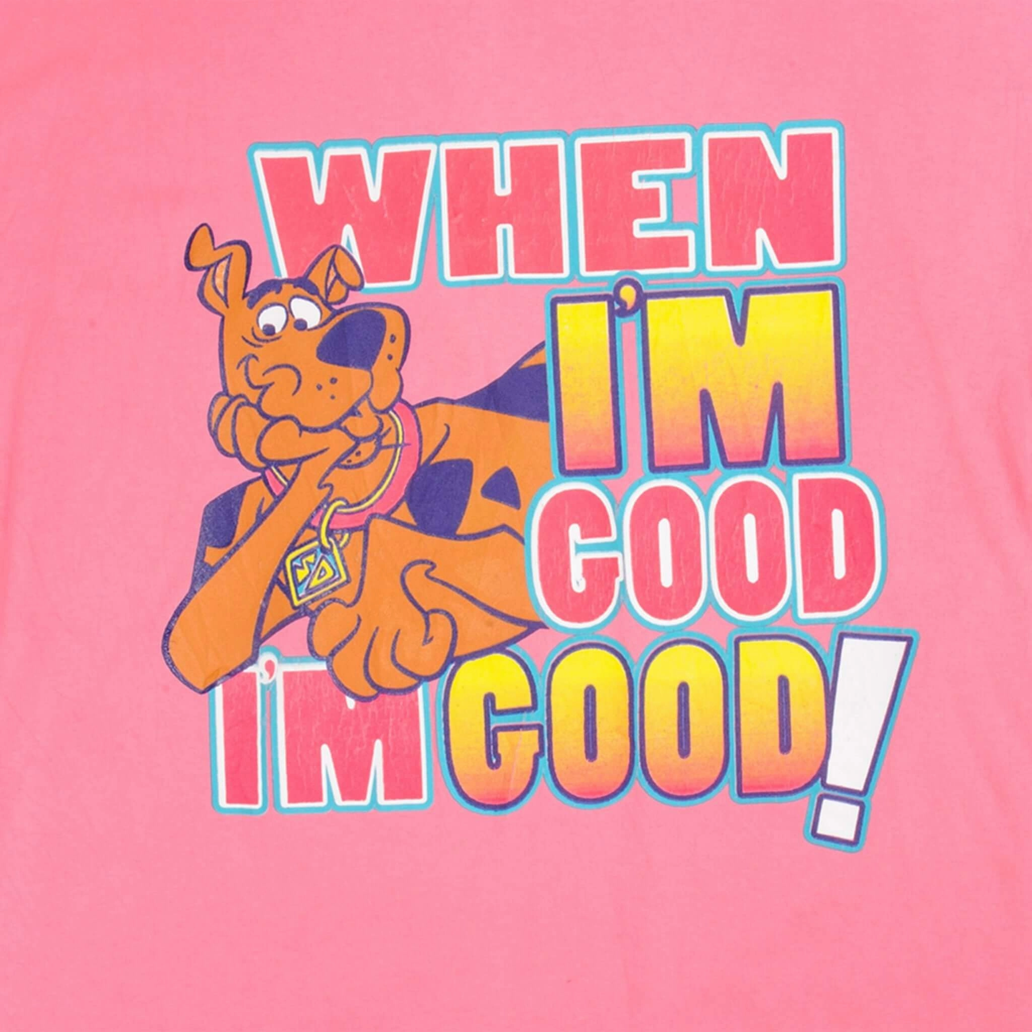 VINTAGE PINK SCOOBY-DOO TEE SHIRT 2000S SIZE XL