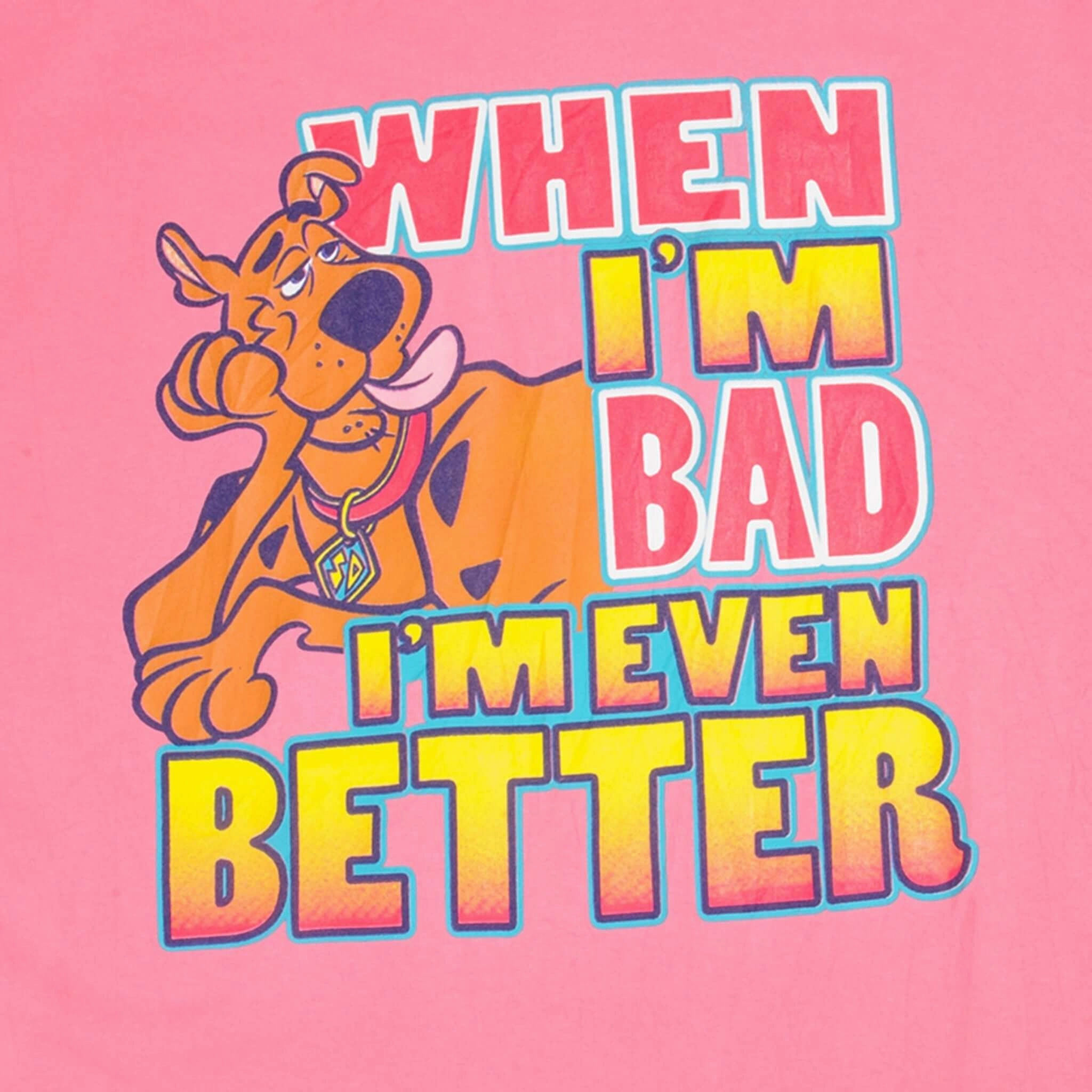VINTAGE PINK SCOOBY-DOO TEE SHIRT 2000S SIZE XL