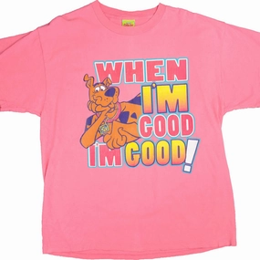 VINTAGE PINK SCOOBY-DOO TEE SHIRT 2000S SIZE XL
