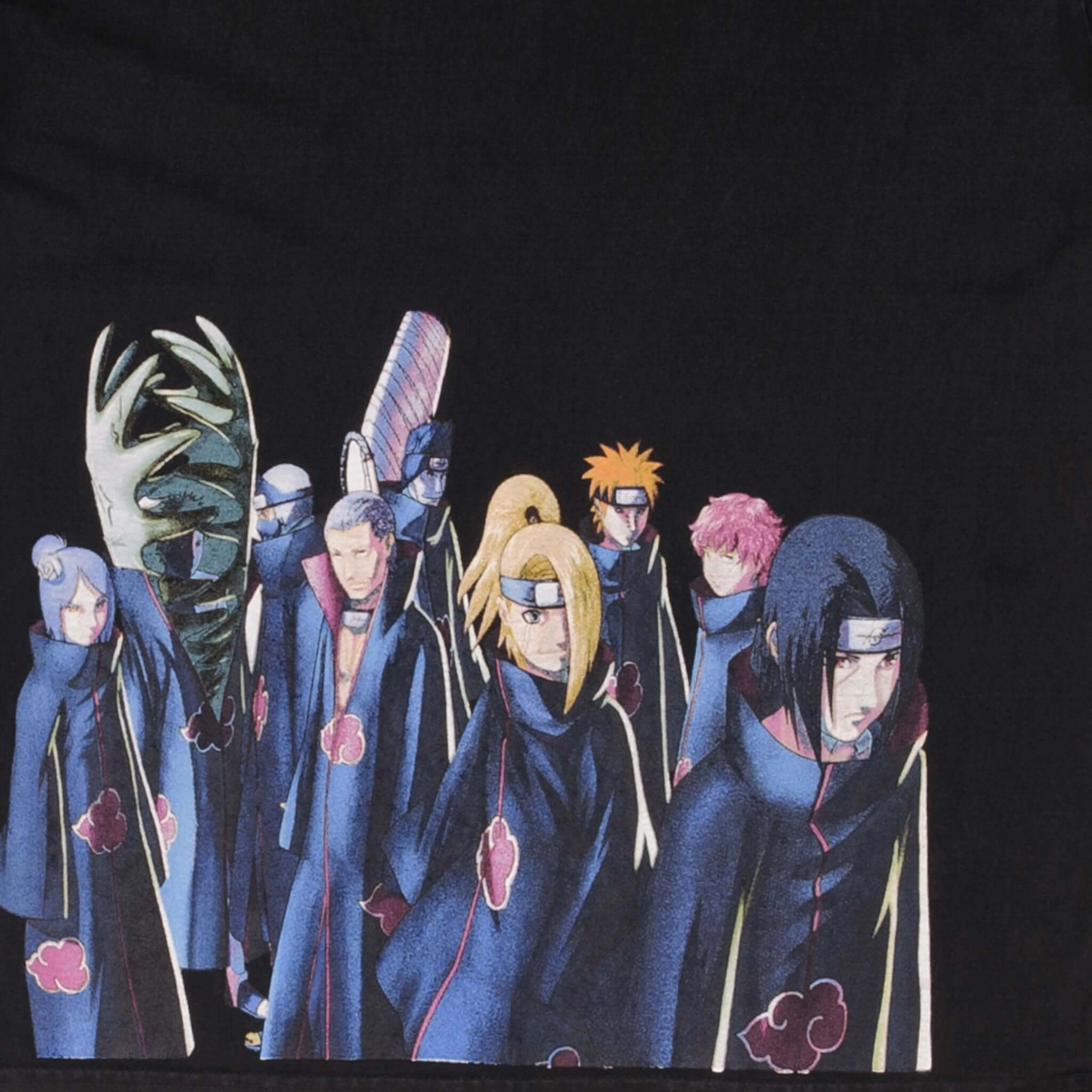 VINTAGE PRIMITIVE NARUTO SHIPPUDEN 2007 TEE SHIRT SIZE SMALL
