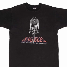 VINTAGE RAG BRAI 23 1995 CYCLING TEE SHIRT SIZE XL MADE IN USA