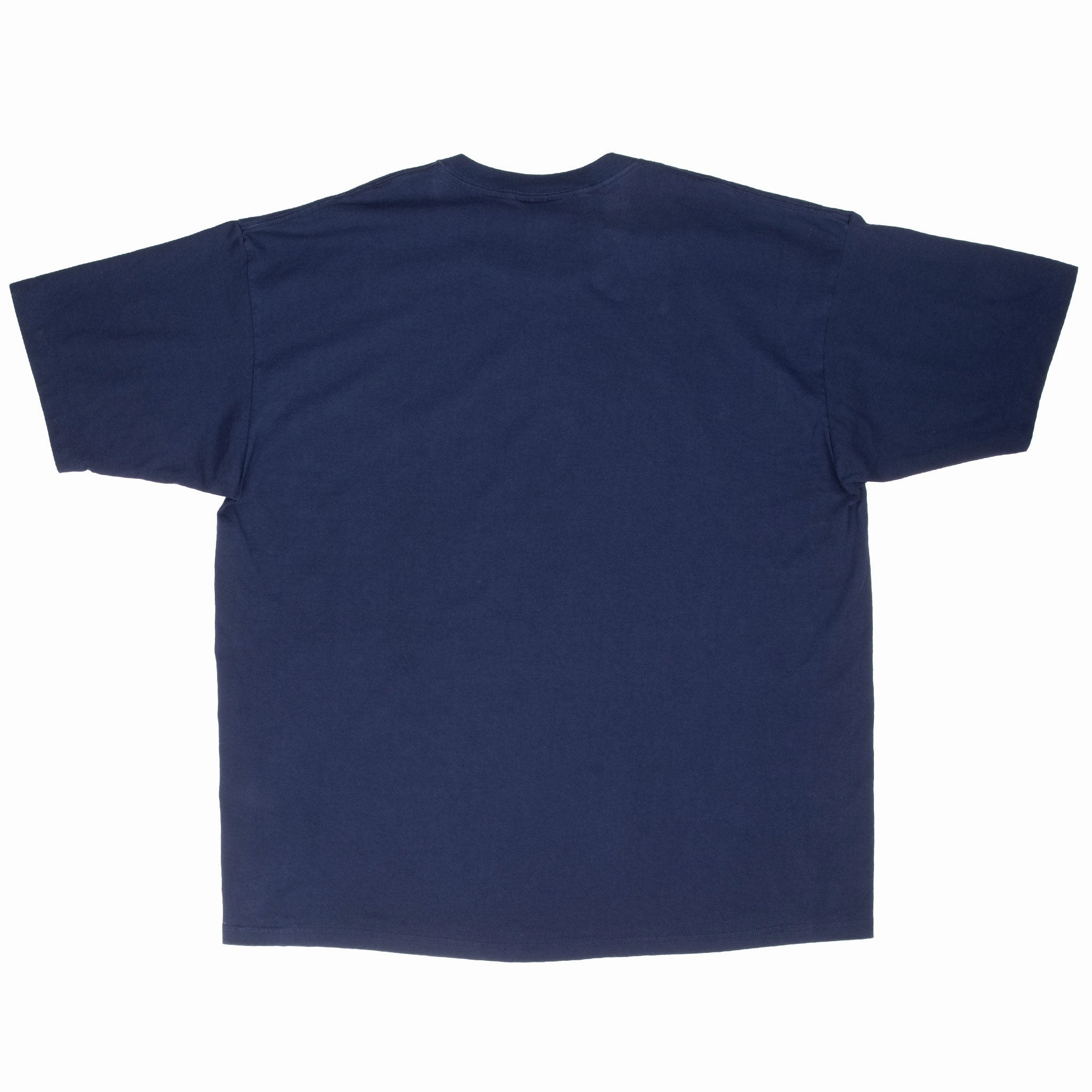 VINTAGE REEBOK 1990S NAVY BLUE TEE SHIRT 2XL MADE IN USA