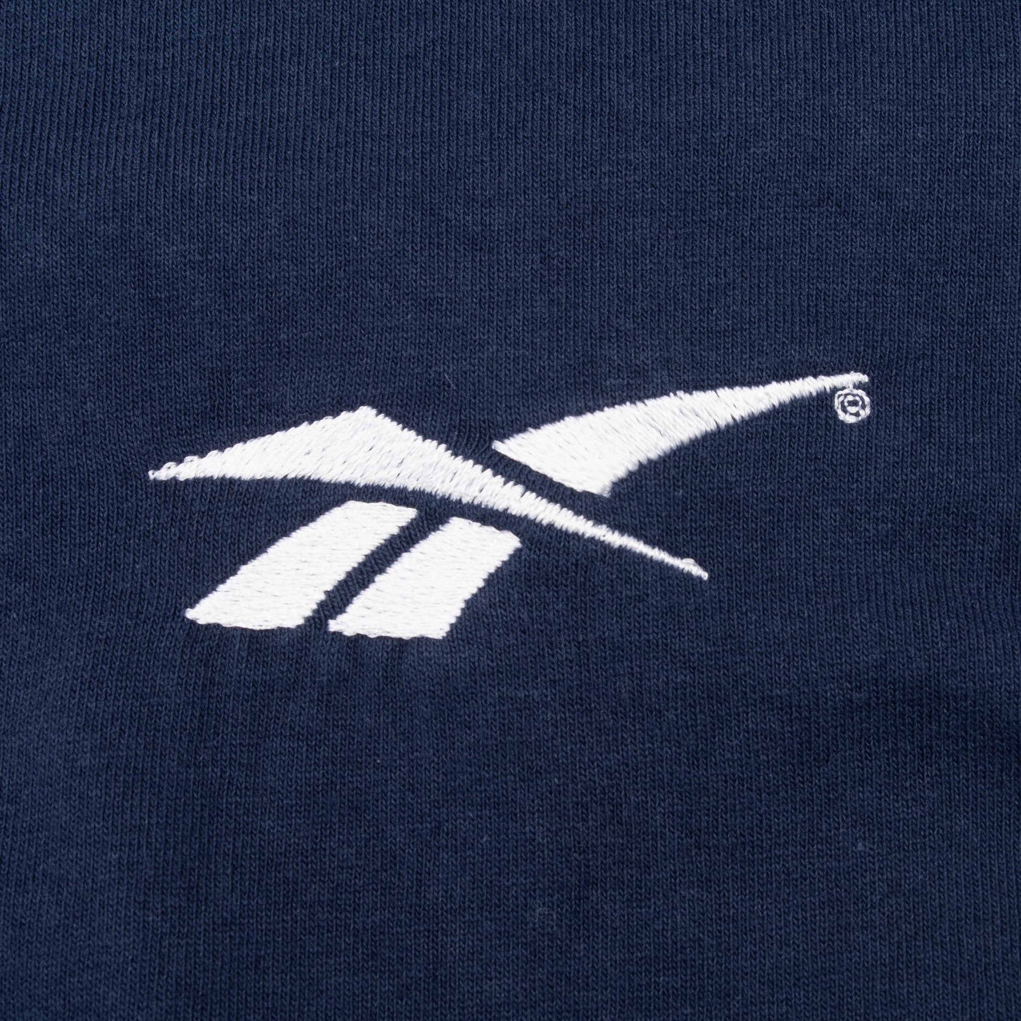 VINTAGE REEBOK 1990S NAVY BLUE TEE SHIRT 2XL MADE IN USA