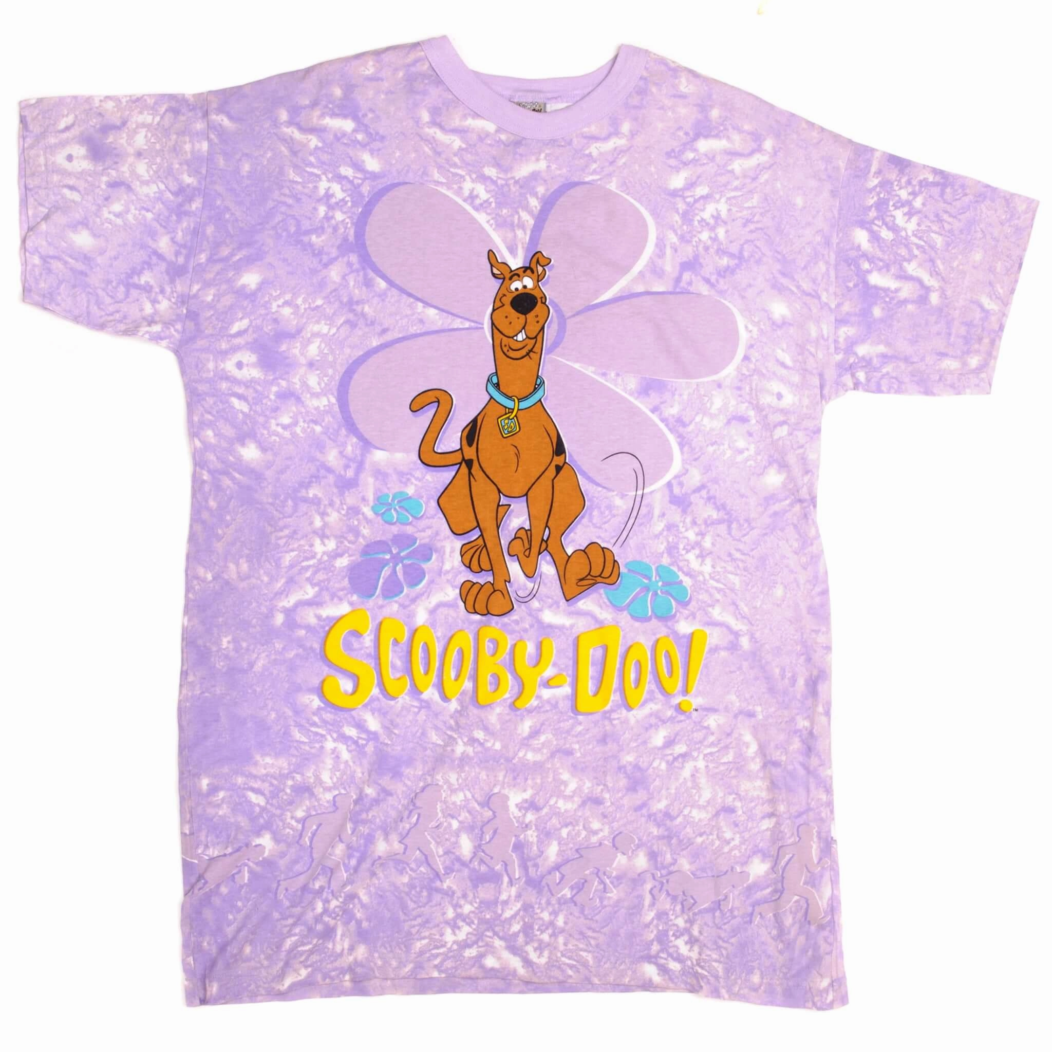 VINTAGE SCOOBY DOO TEE SHIRT 1998 SIZE 2XL MADE IN USA ALL OVER PRINT