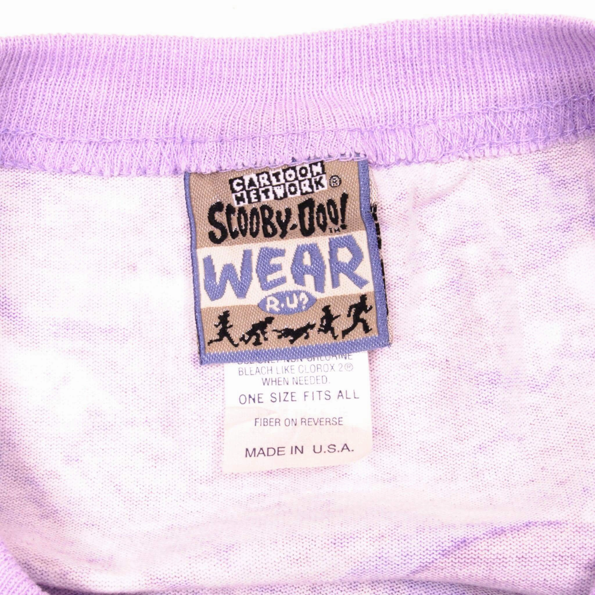 VINTAGE SCOOBY DOO TEE SHIRT 1998 SIZE 2XL MADE IN USA ALL OVER PRINT