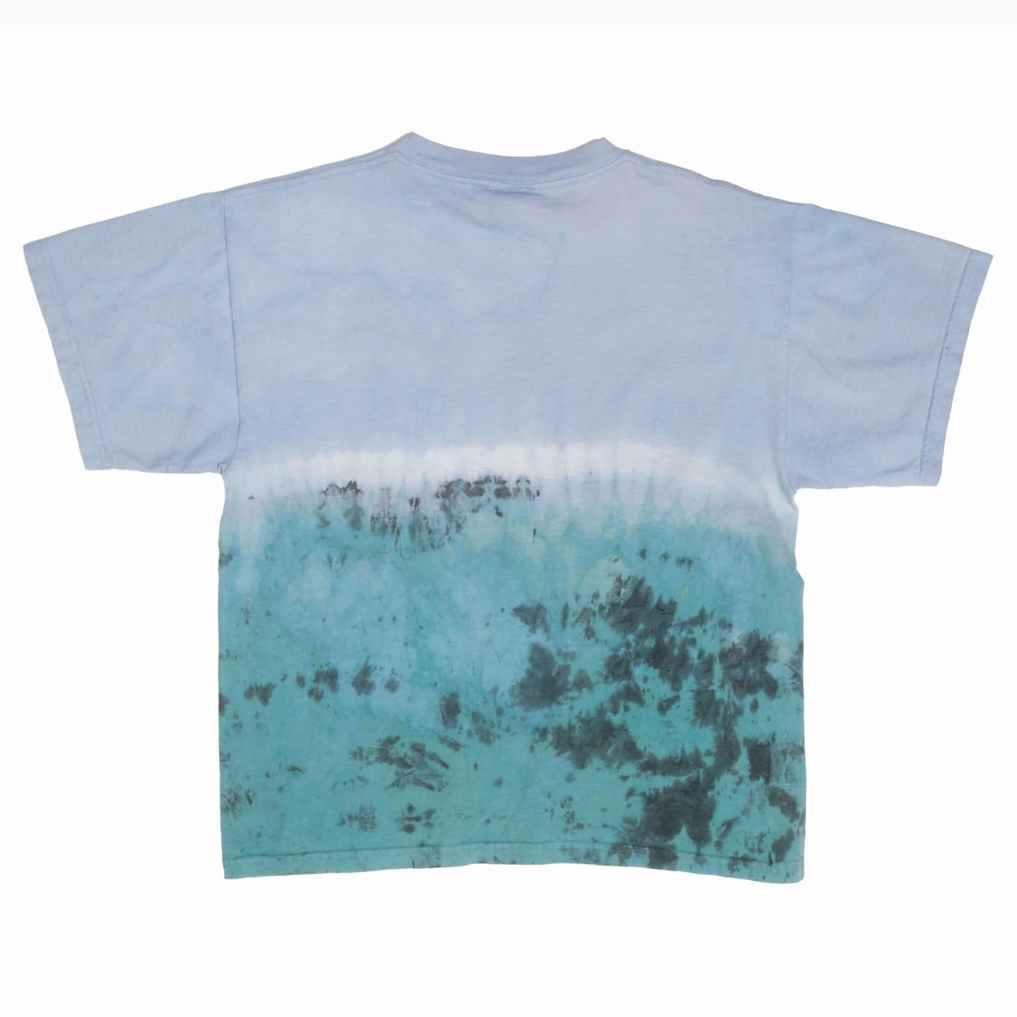 VINTAGE SCOOBY DOO TIE DYE SHARK TEE SHIRT 1999 SIZE MEDIUM