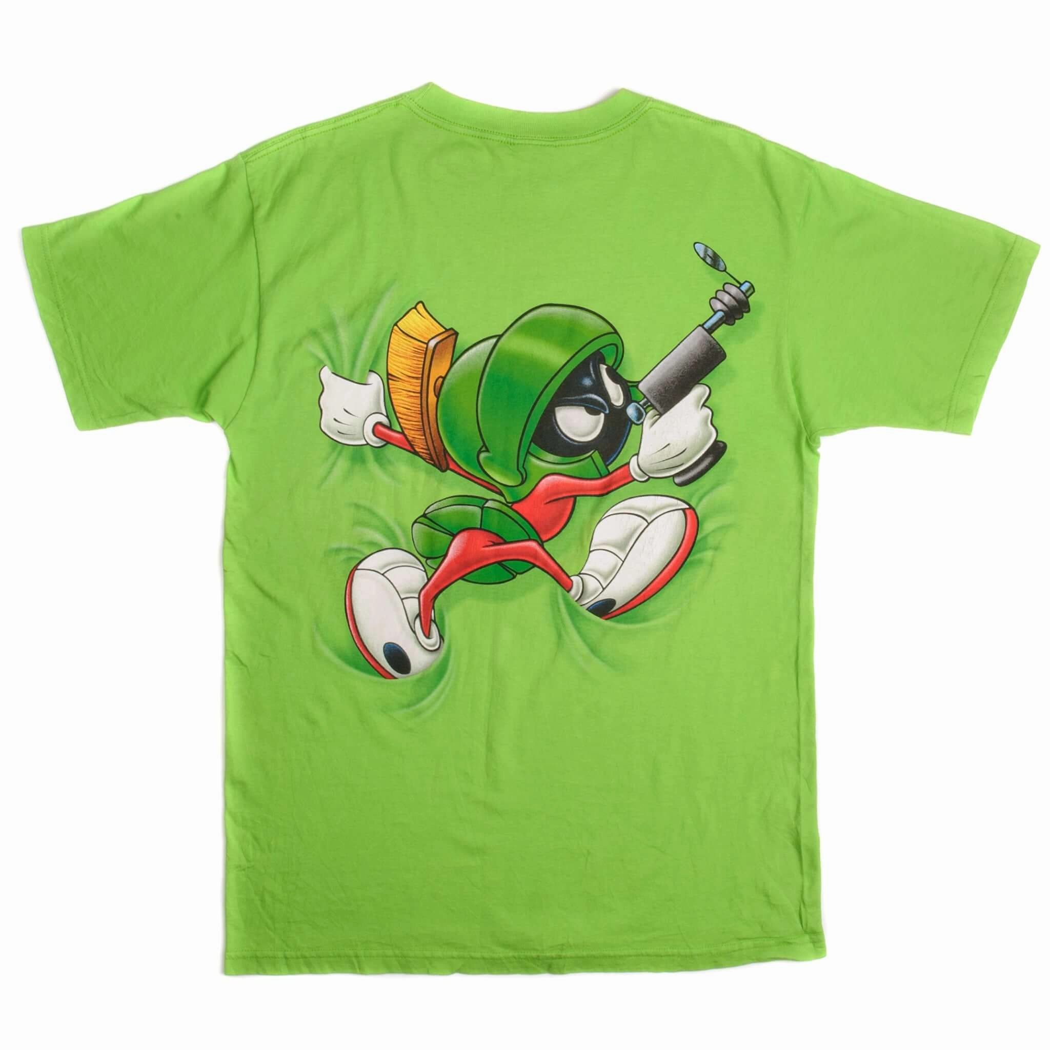 VINTAGE SIX FLAGS LOONEY TUNES MARVIN THE MARTIAN TEE SHIRT 1997 MEDIUM MADE USA
