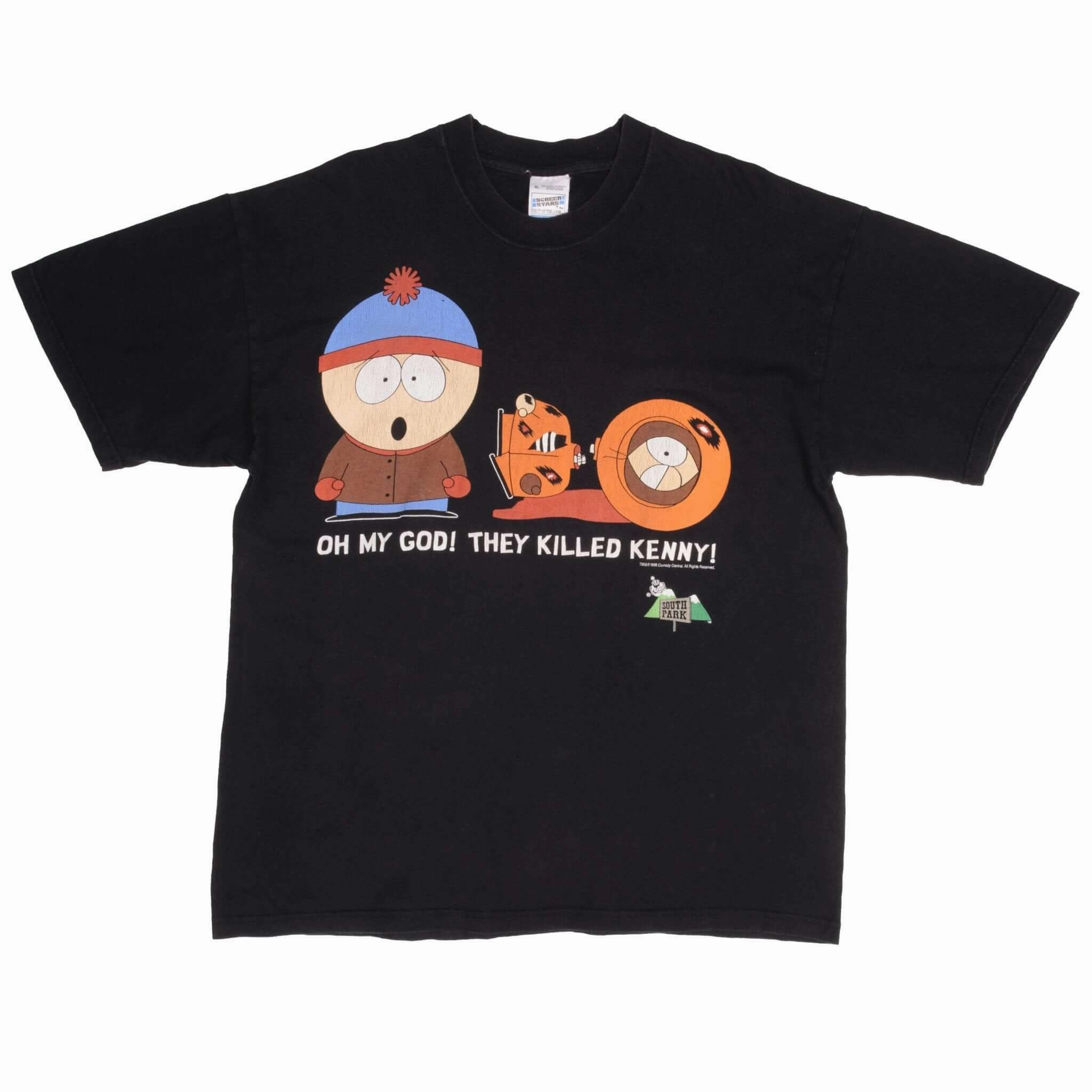 VINTAGE SOUTH PARK TEE SHIRT 1998 SIZE XL
