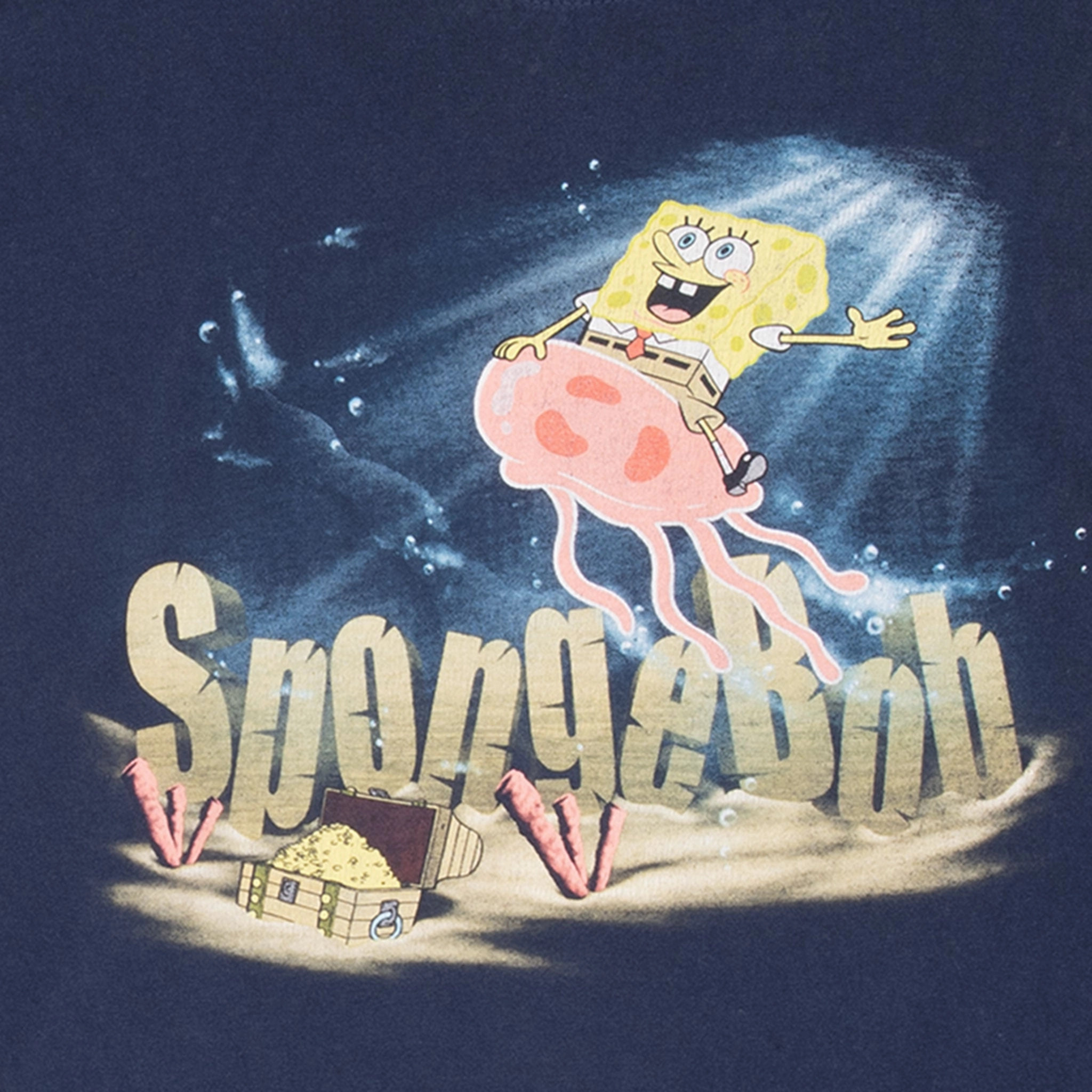 VINTAGE SPONGEBOB SQUAREPANTS 1990S TEE SHIRT XL
