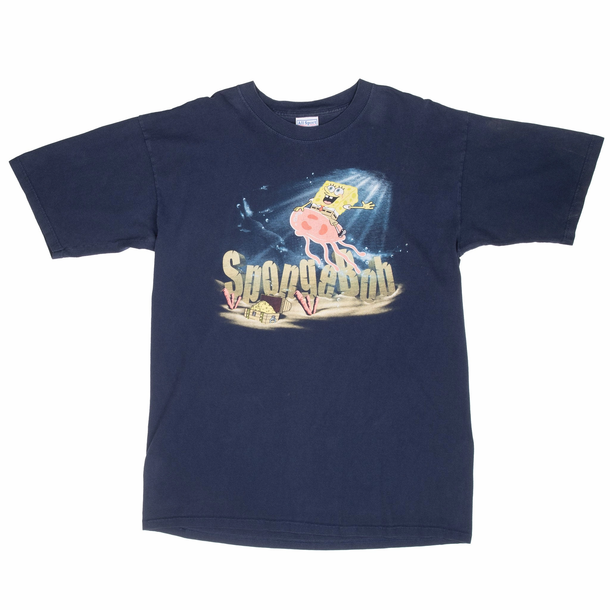 VINTAGE SPONGEBOB SQUAREPANTS 1990S TEE SHIRT XL