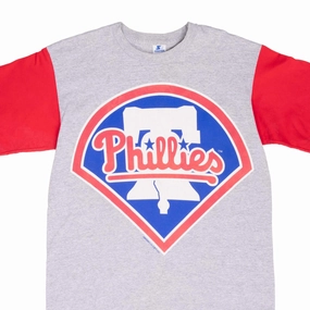 VINTAGE STARTER MLB PHILADELPHIA PHILLIES 1994 TEE SHIRT LARGE MADE IN USA