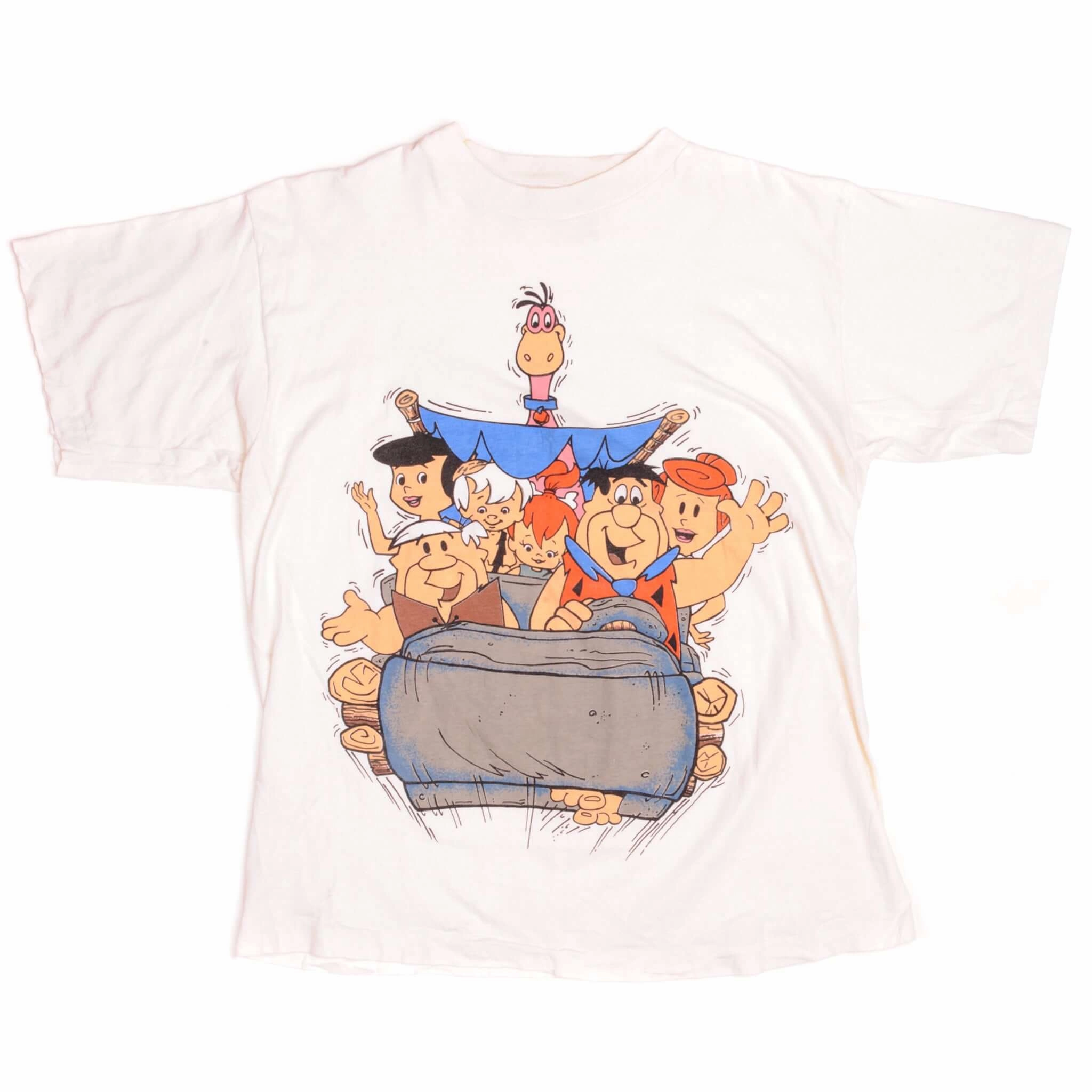 VINTAGE THE FLINTSTONES TEE SHIRT 1990s SIZE LARGE