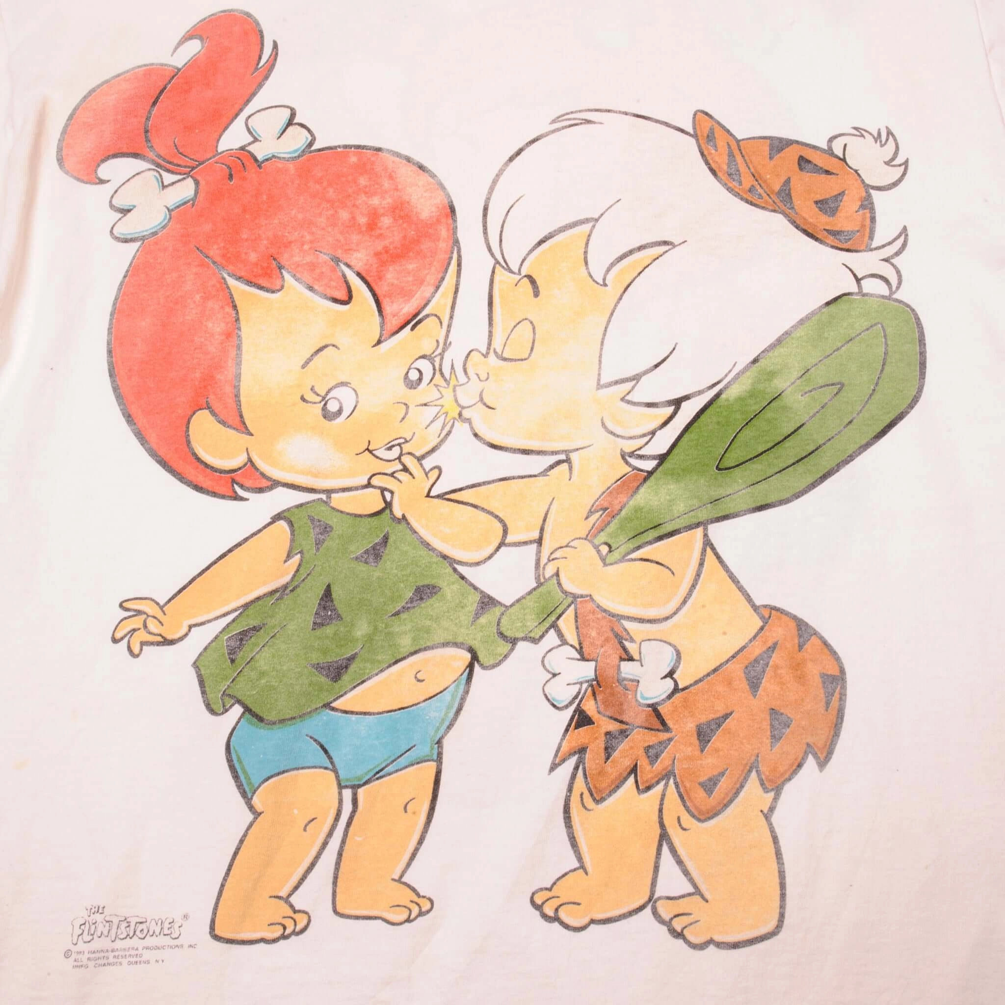 VINTAGE THE FLINTSTONES TEE SHIRT 1993 SIZE XL