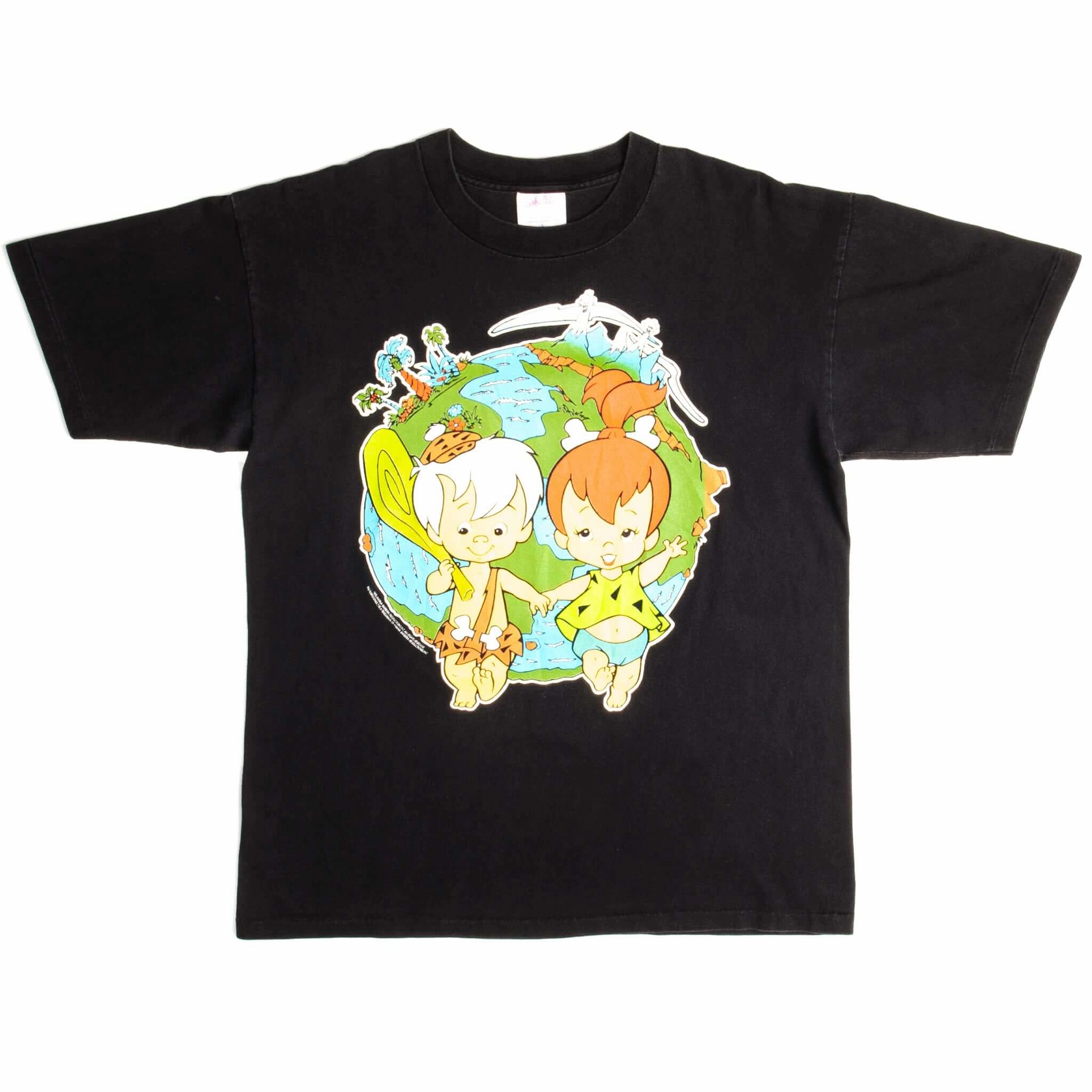 VINTAGE THE FLINTSTONES TEE SHIRT 1995 SIZE LARGE MADE IN USA