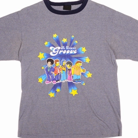VINTAGE THE SIMPSON GROOVE TEE SHIRT 1990S SIZE LARGE MADE IN USA
