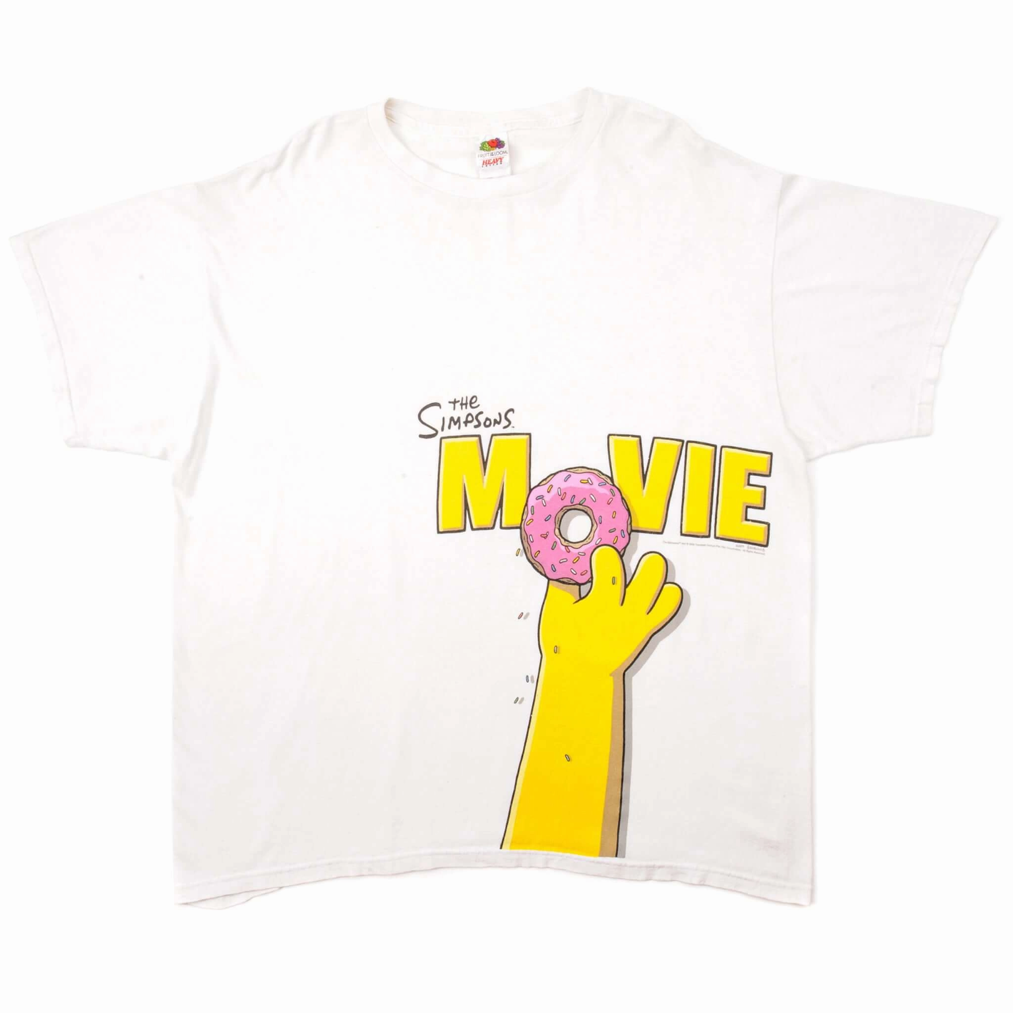 VINTAGE THE SIMPSONS MOVIE TEE SHIRT SIZE 2XL