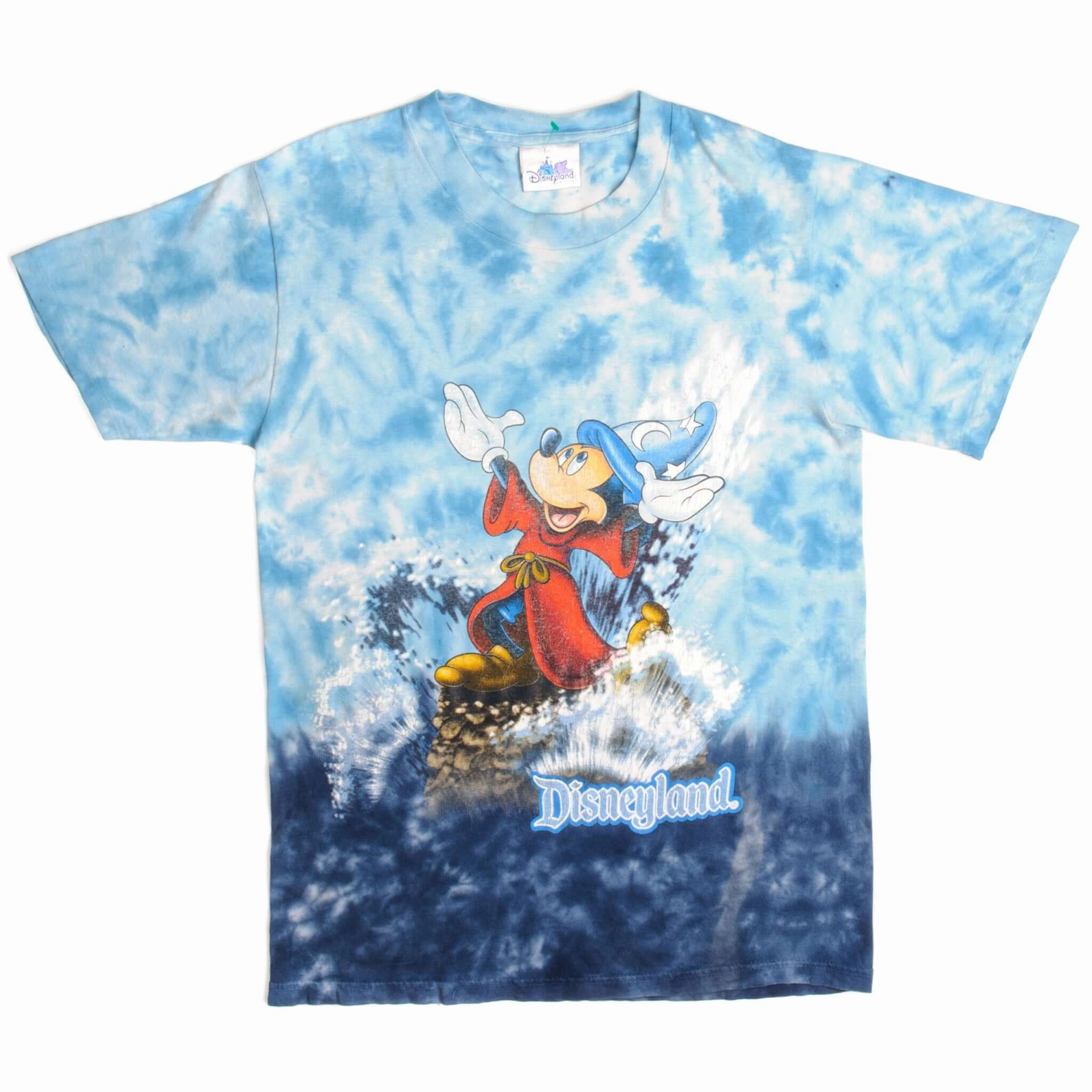 VINTAGE TIE-DYE DISNEYLAND TEE SHIRT SIZE SMALL