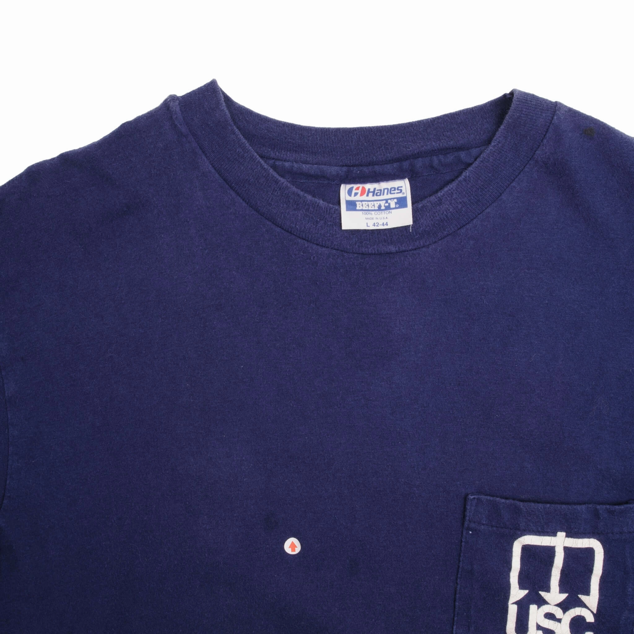 VINTAGE USC HIMS R/V JOHN VICKERS TEE SHIRT 1990S SIZE MEDIUM MADE IN USA