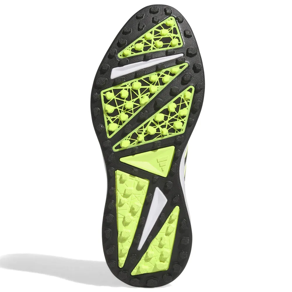 Adidas Solarmotion '24 Spikeless Waterproof Shoes - Ftwr White/Core Black/Lucid Lemon Black Friday Deal Big Savings
