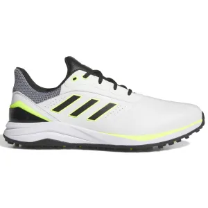 Step into the Beat Adidas Solarmotion '24 Spikeless Waterproof Shoes - Ftwr White/Core Black/Lucid Lemon