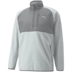 Puma Sherpa 1/4 Zip Pullover - High Rise/Quiet Shade Fuel Your Fire