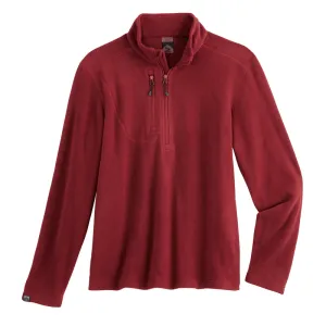 Storm Creek - Men'S Fireside Fleece Quarter-Zip Walk Loud Black Friday Deal