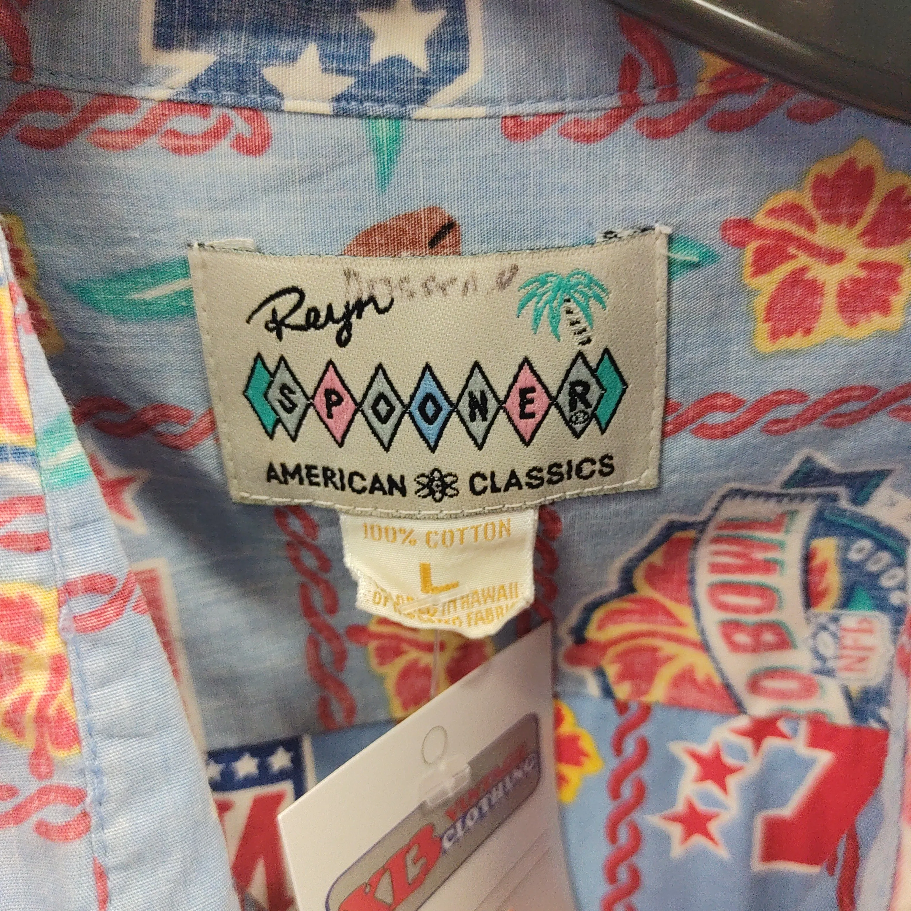 Vtg '00 PRO BOWL All Star Game NFL Reyn Spooner Hawaiian Shirt L