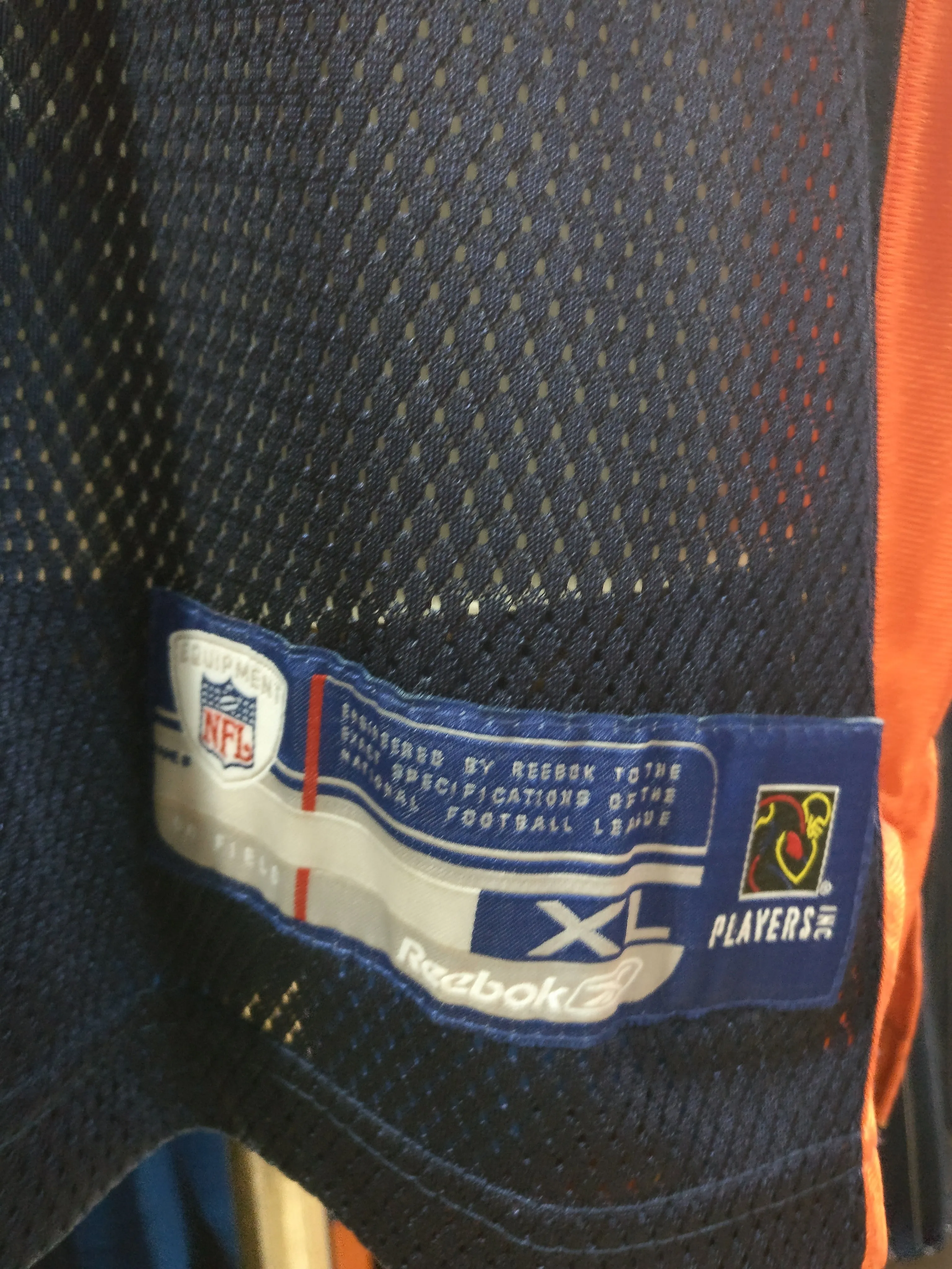 Vtg #16 JAKE PLUMMER Denver Broncos NFL Reebok Jersey XL (Deadstock)