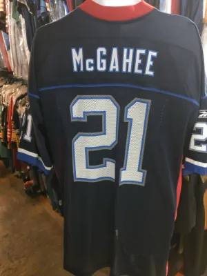 Vtg #21 WILLIS McGAHEE Buffalo Bills NFL Reebok Jersey L (Deadstock)