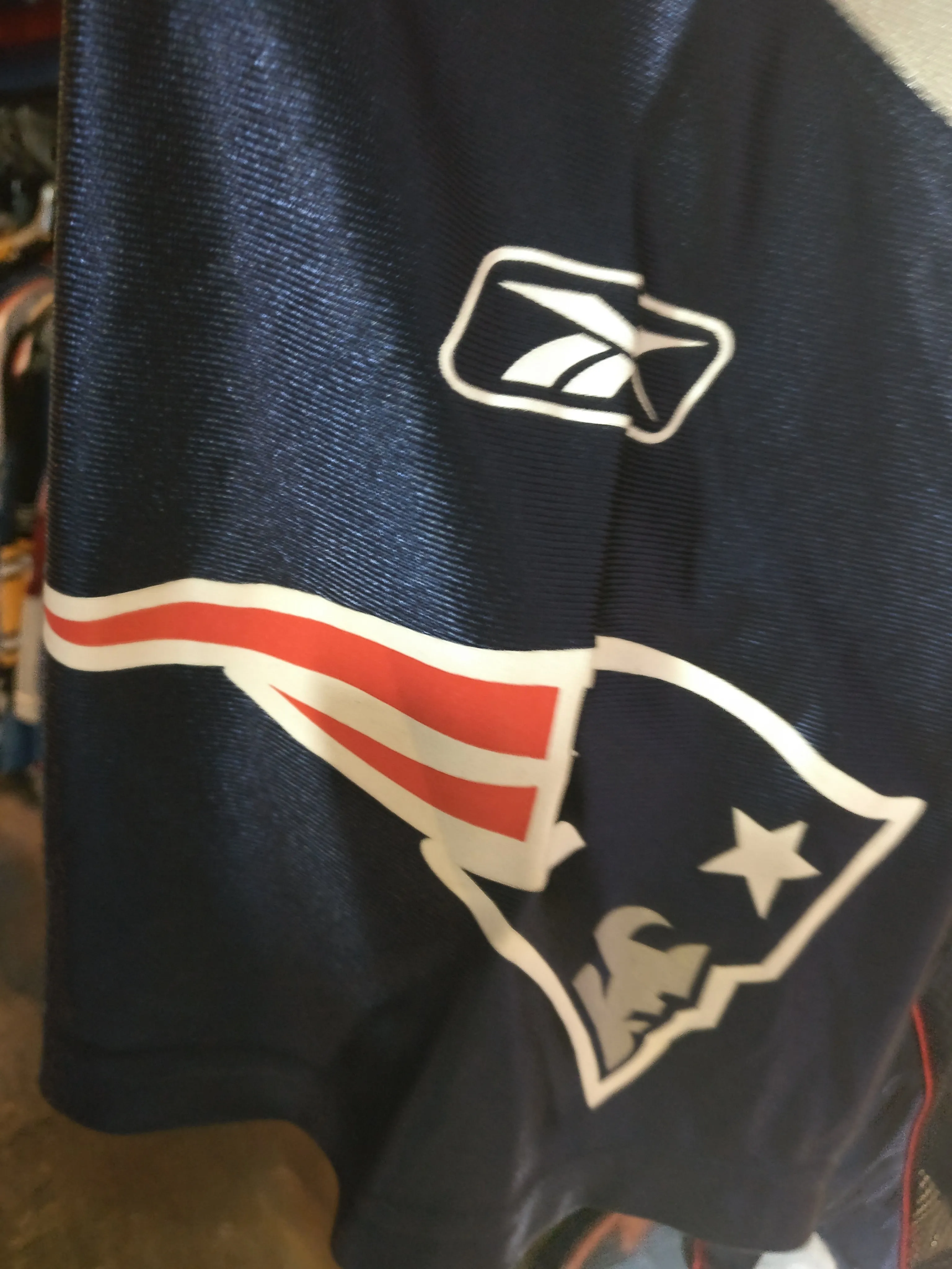 Vtg #28 COREY DILLON NE Patriots NFL Reebok Jersey 2XL (Deadstock)