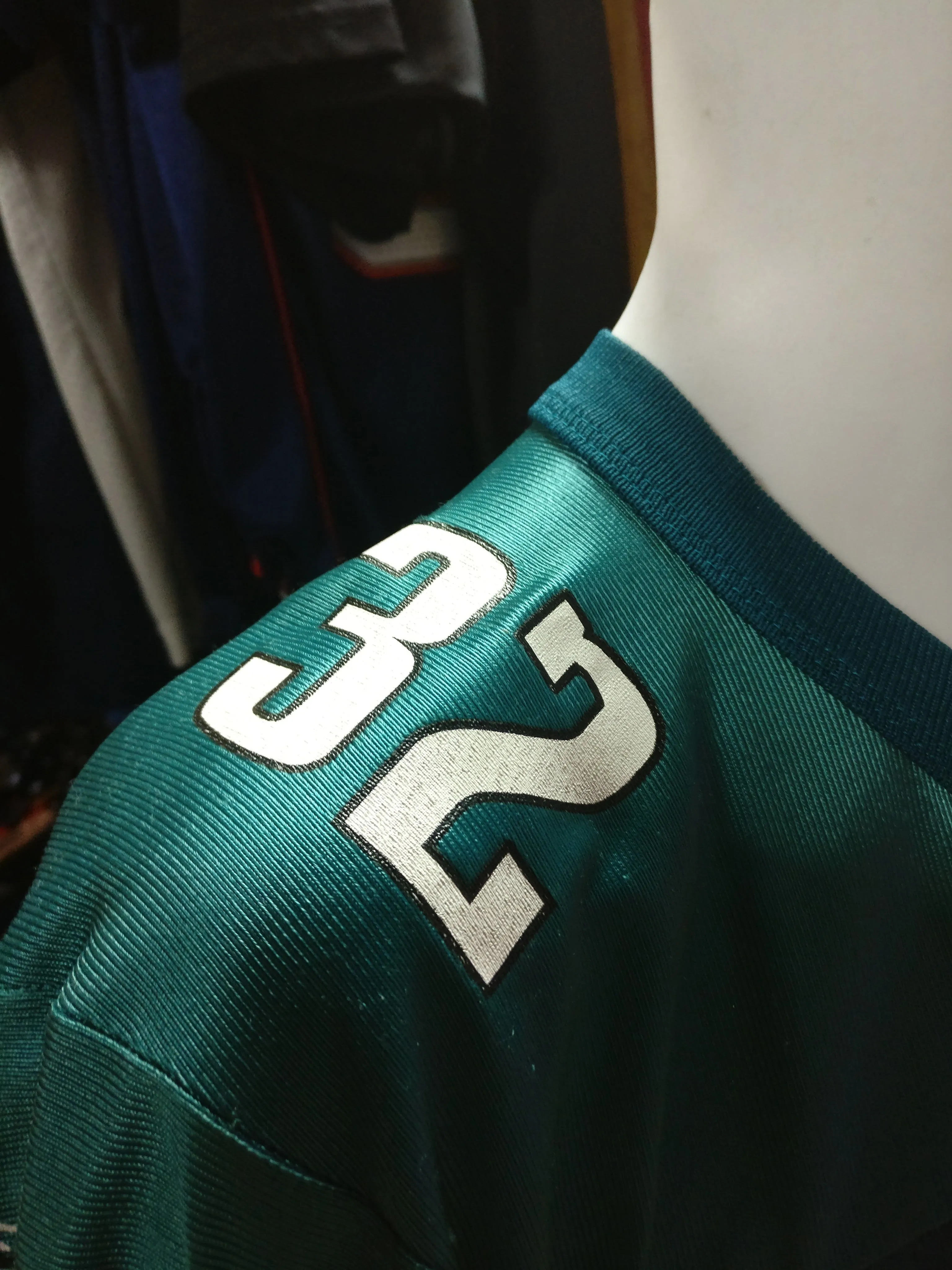 Vtg #32 RICKY WATTERS Philadelphia Eagles NFL Champion Jersey 10-12