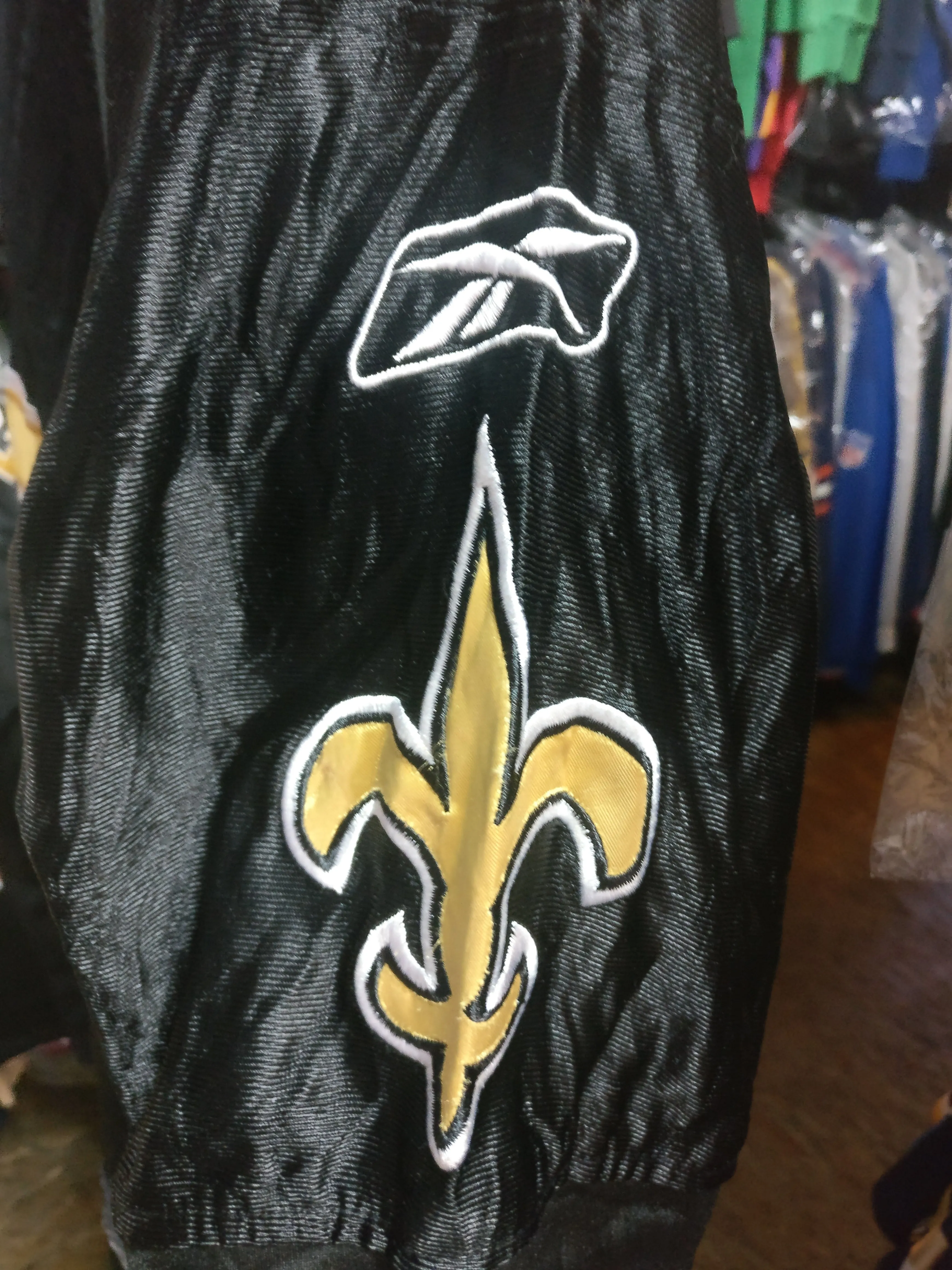 Vtg #80 JIMMY GRAHAM New Orleans Saints NFL Reebok Authentic Jersey 48