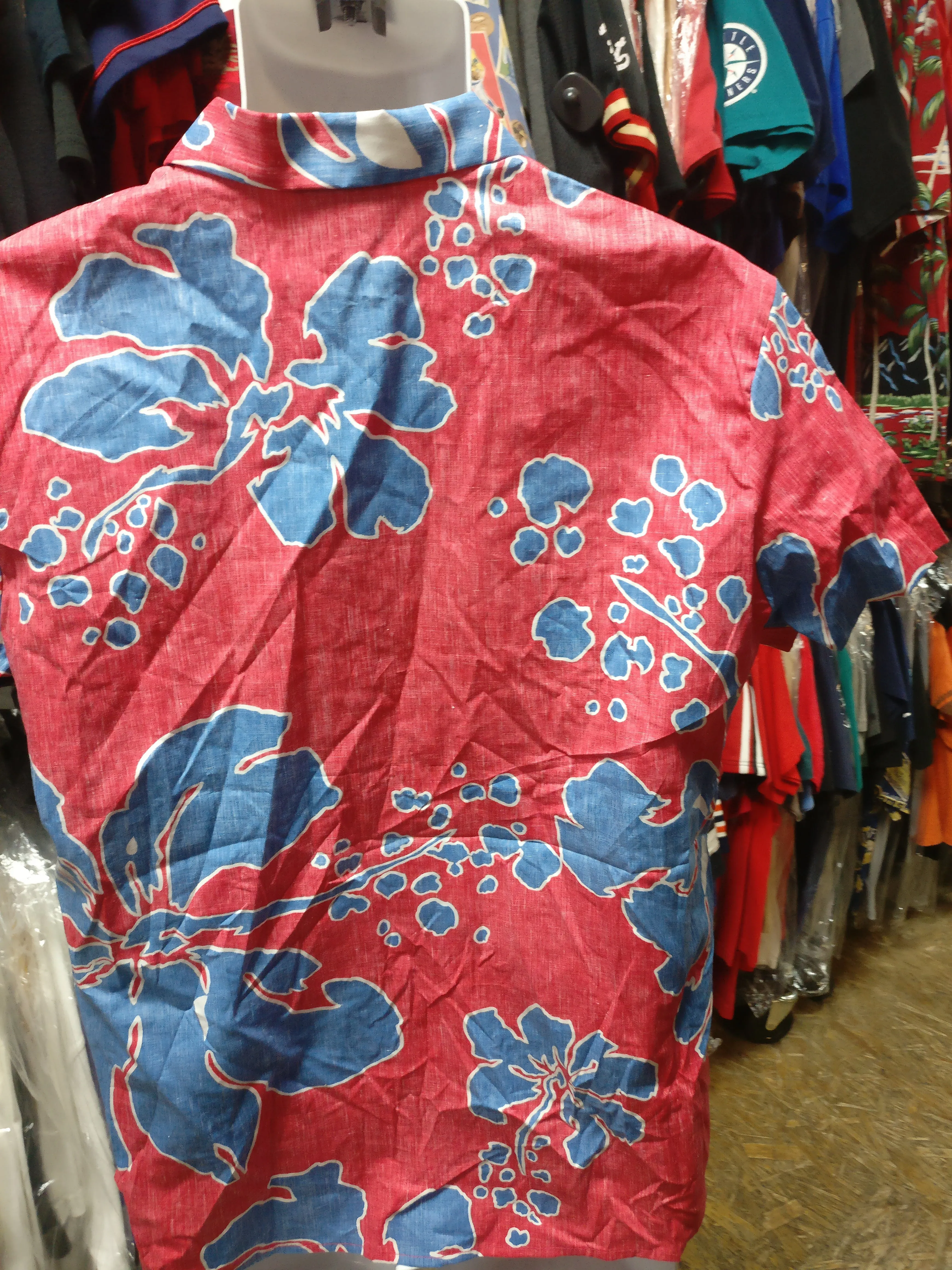 Vtg'02Women's PRO BOWL All Star Game NFL Reyn Spooner Hawaiian Shirt M
