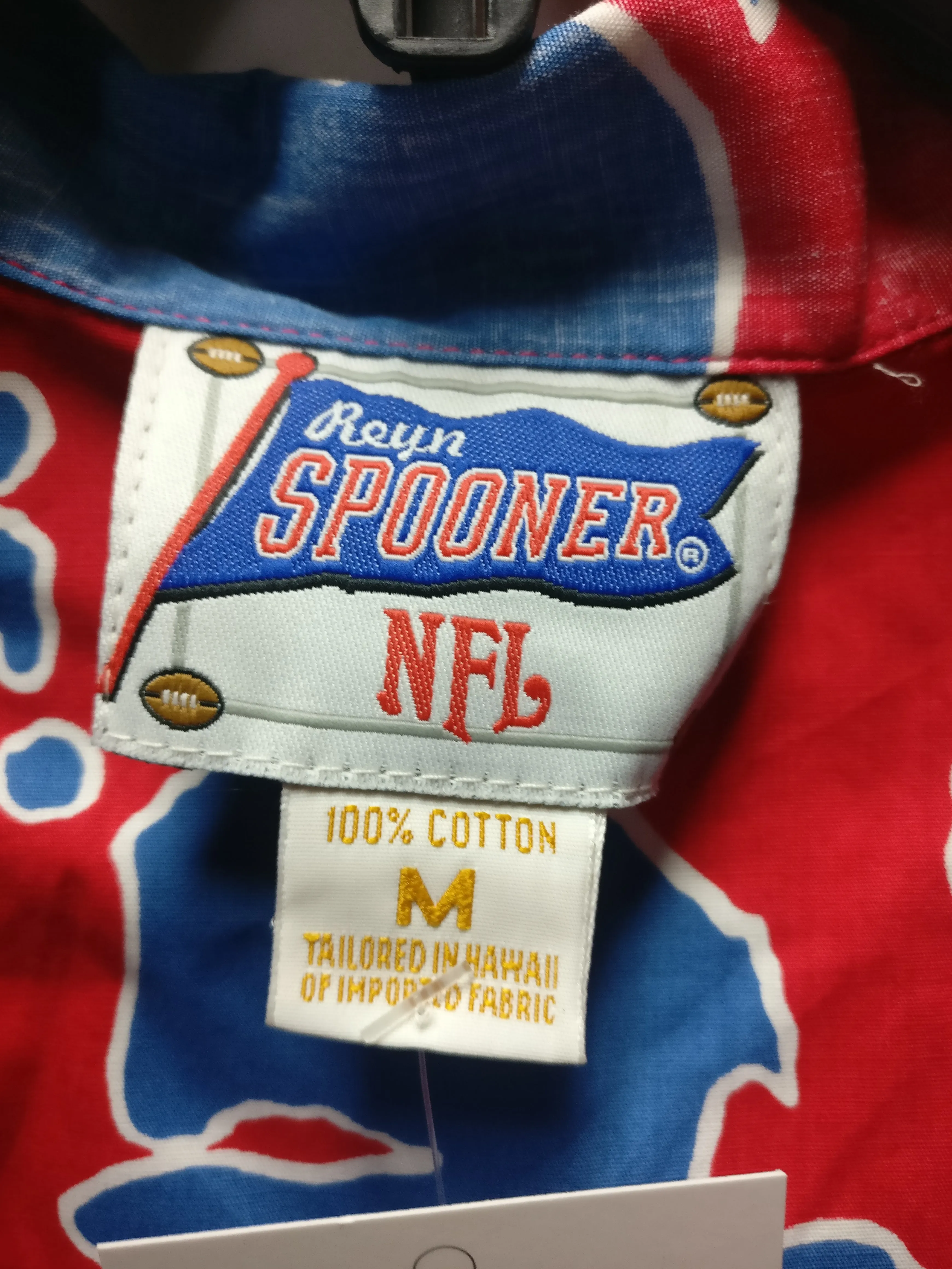 Vtg'02Women's PRO BOWL All Star Game NFL Reyn Spooner Hawaiian Shirt M