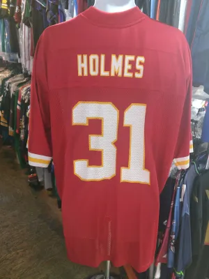 Vtg#31PRIEST HOLMES Kansas City Chiefs NFL Reebok Jersey XL (Deadstock