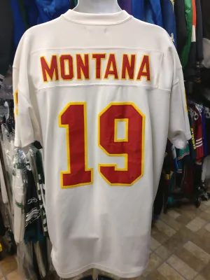 Vtg'94 #19 JOE MONTANA Kansas City Chiefs NFL Mitchell & Ness Jersey54