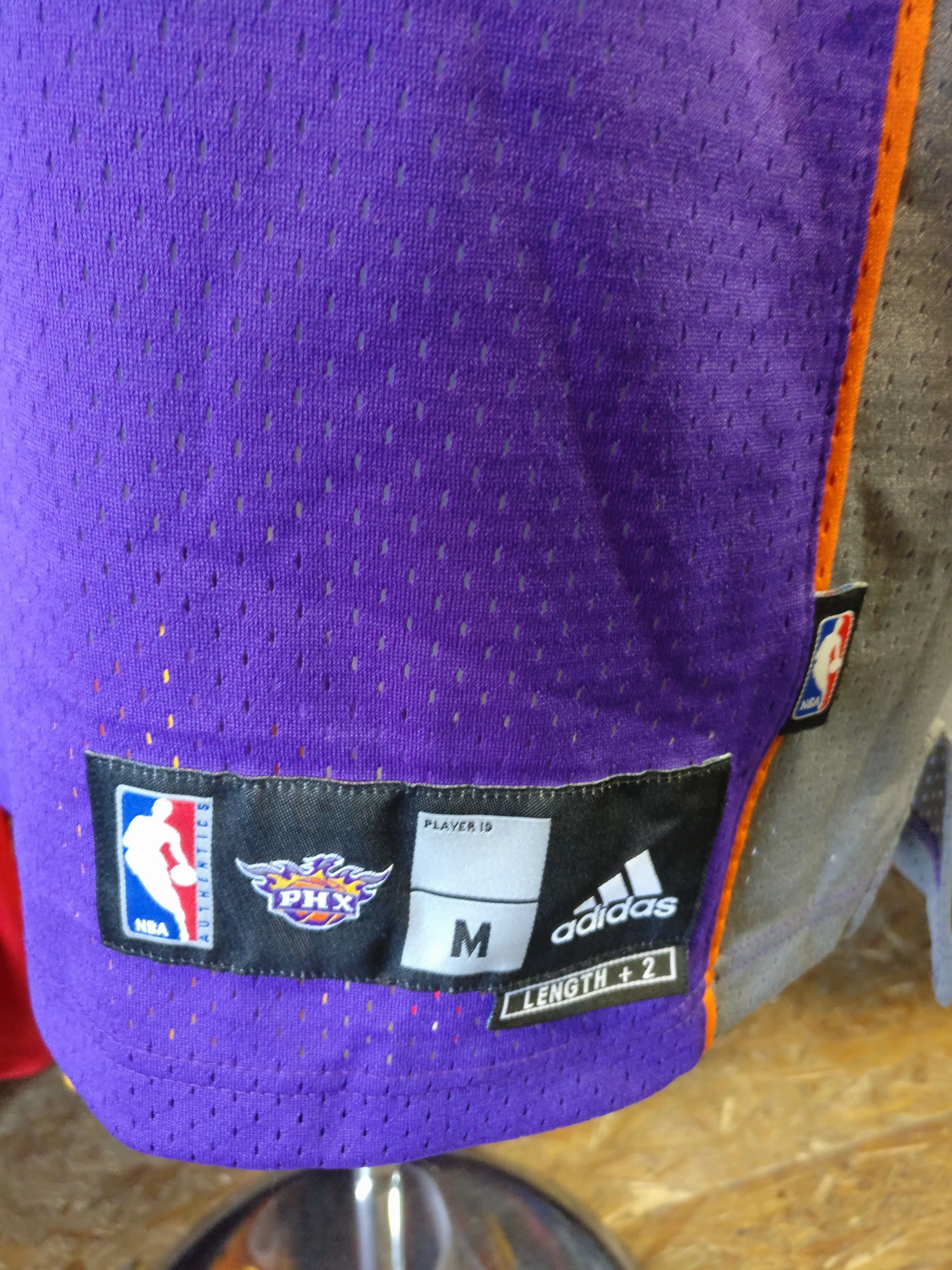 Vtg #1 AMARE STOUDEMIRE Phoenix Suns Adidas Authentic Jersey M