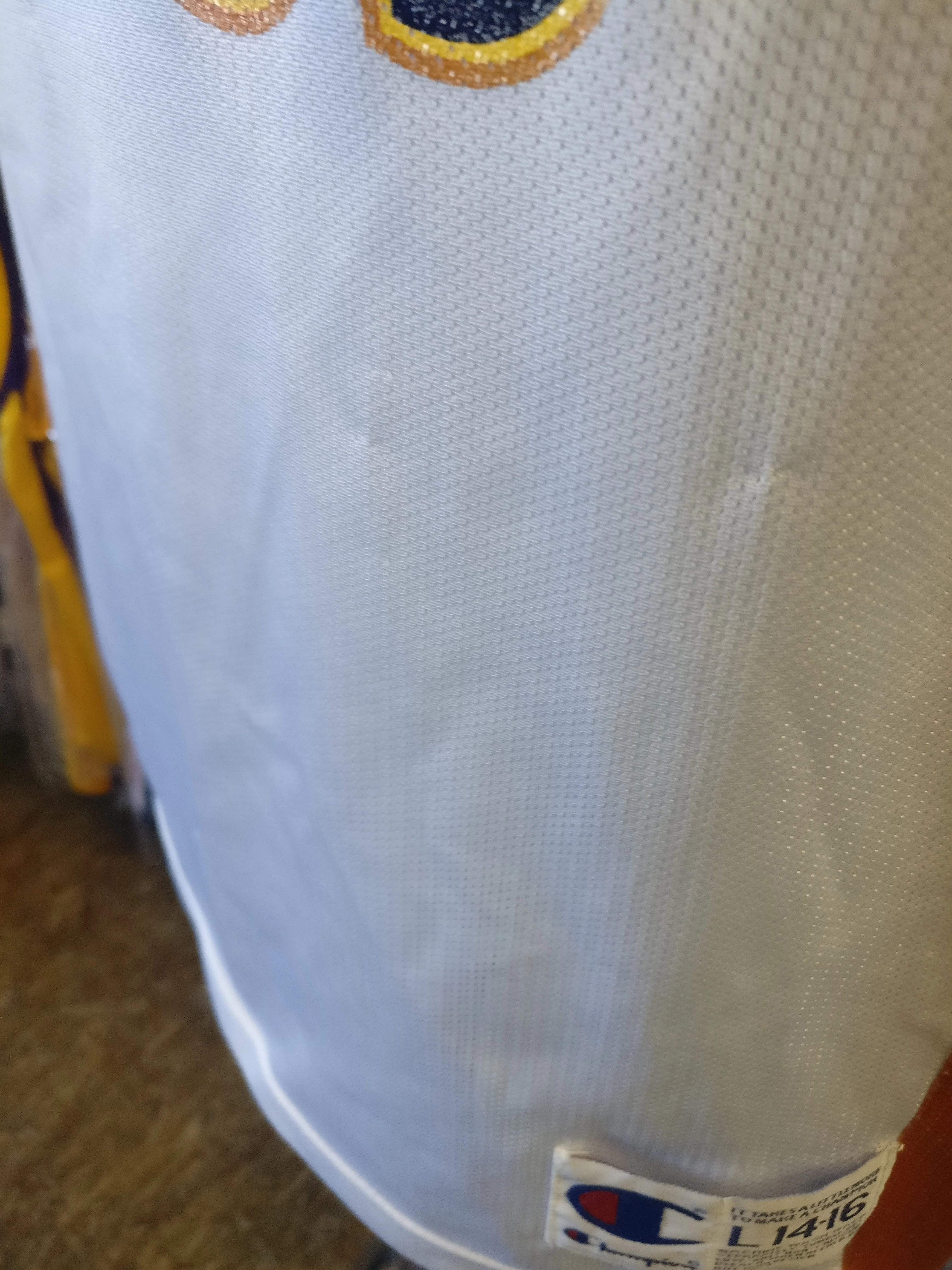 Vtg #33 ANTAWN JAMISON Golden State Warriors NBA Champion Jersey 14-16