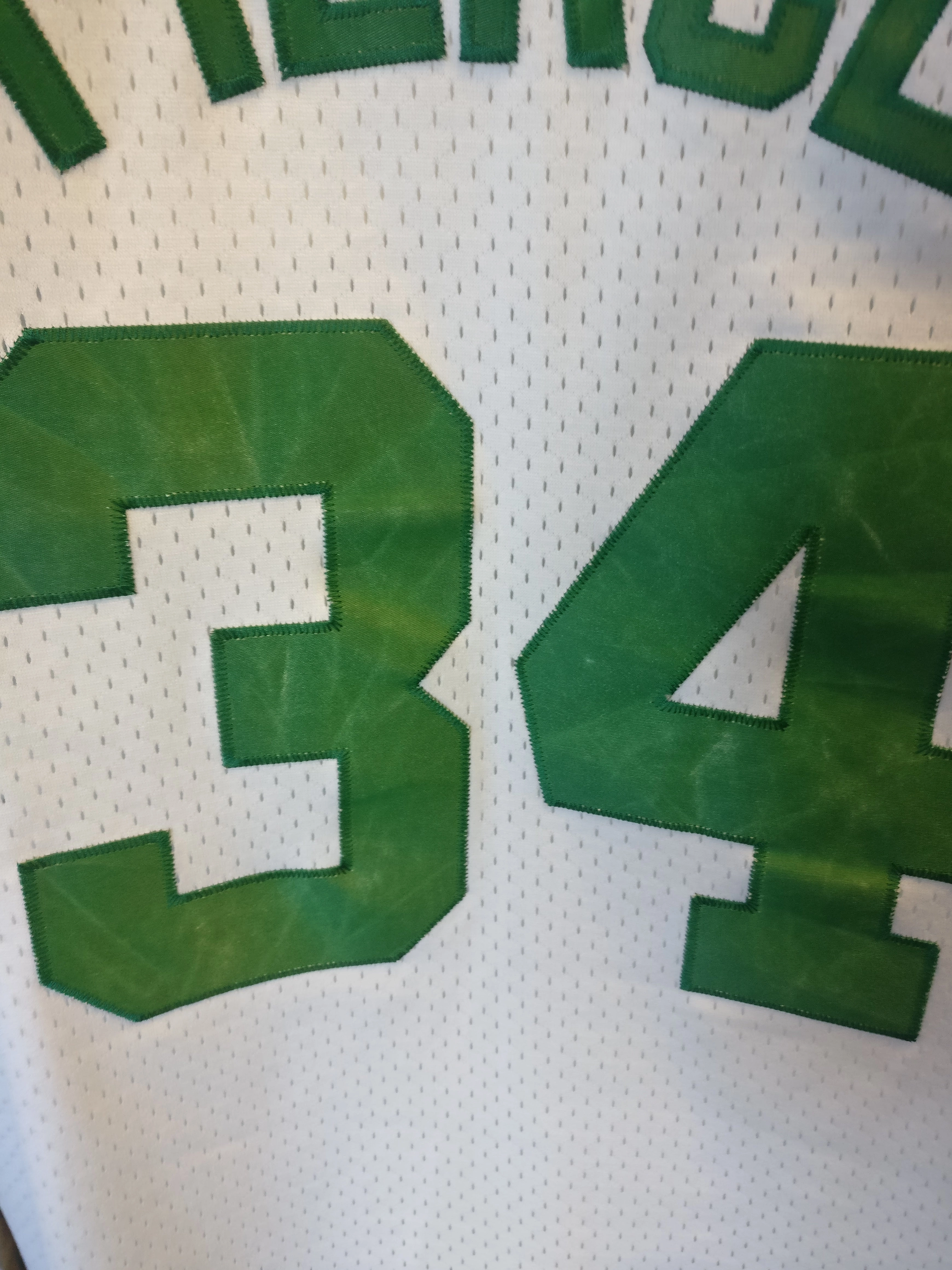 Vtg #34 PAUL PIERCE Boston Celtics NBA Reebok Authentic Jersey XL