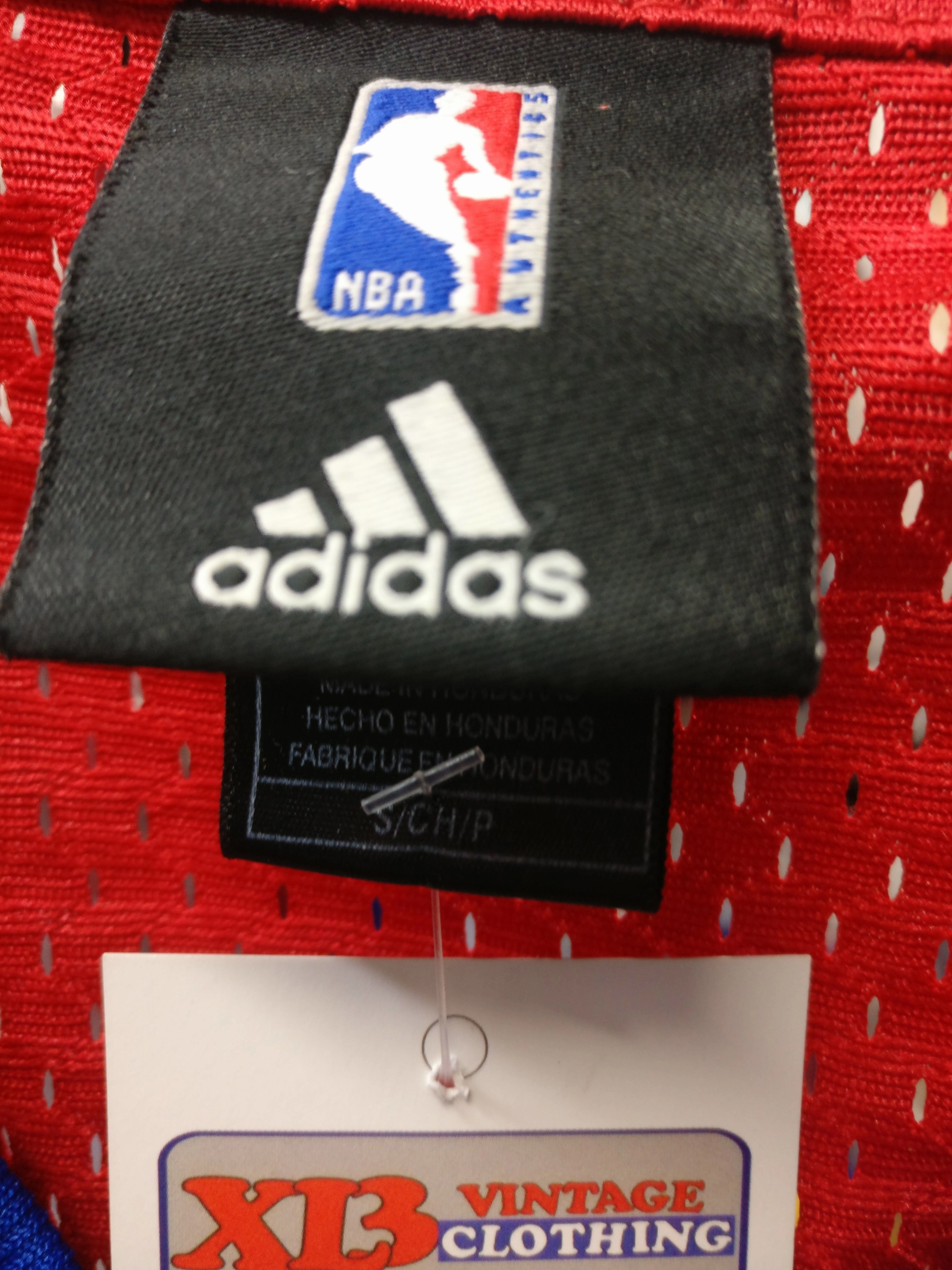 Vtg #42 ELTON BRAND Los Angeles Clippers NBA Adidas Authentic Jersey S