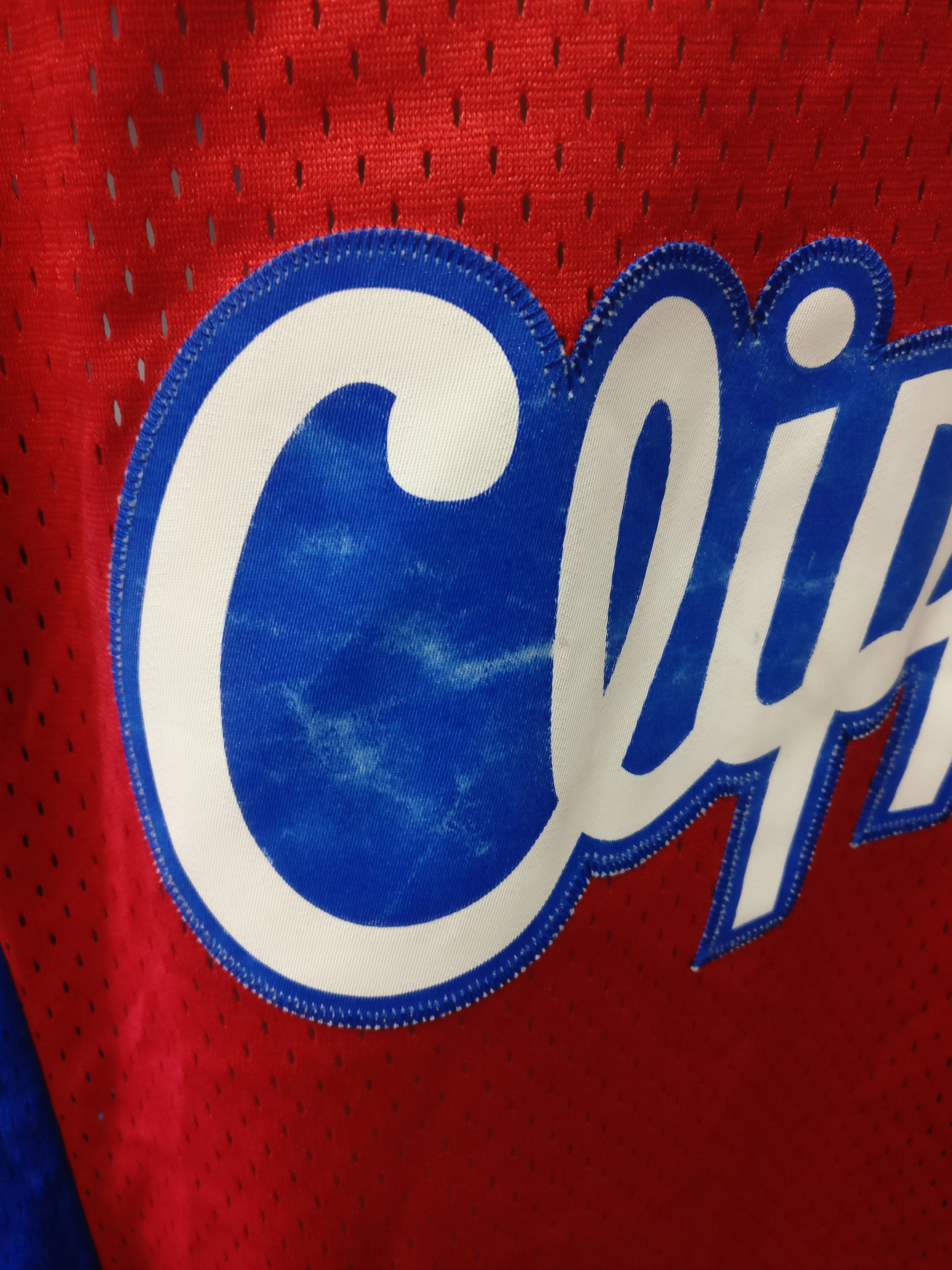 Vtg #42 ELTON BRAND Los Angeles Clippers NBA Adidas Authentic Jersey S
