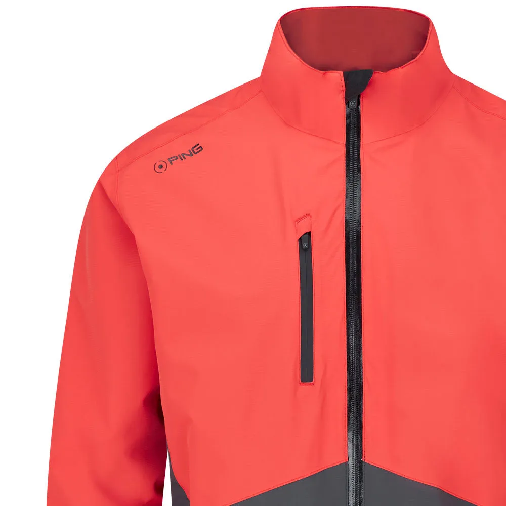 All Eyes on You Ping Sensordry S2 Pro Waterproof Jacket - Poppy/Asphalt