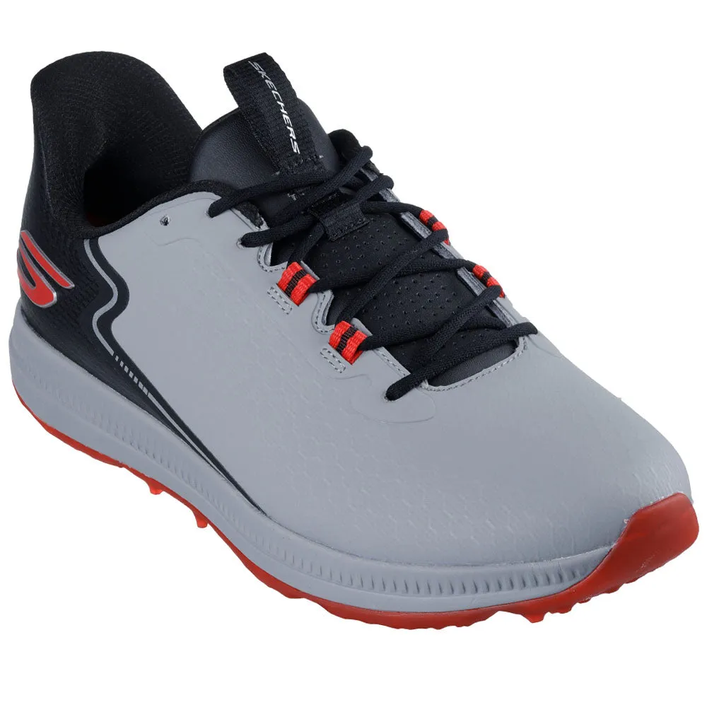 Skechers Go Golf Elite 6 Spikeless Waterproof Shoes - Charcoal New Year's Eve Sale Big Savings