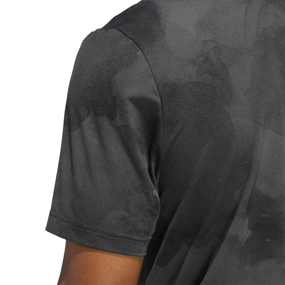 Flash Sale Adidas Ultimate365 Tour Adicool Lc Polo Shirt - Black/Grey Six